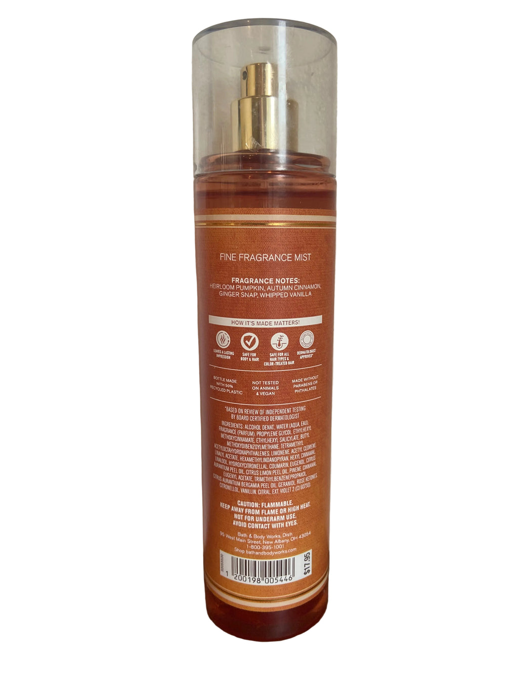 Bath & Body Works Sweet cinnamon pumpkin body mist
