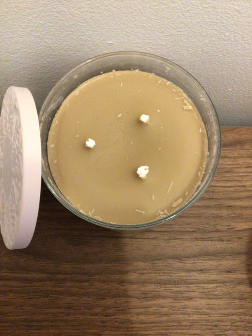 Bath & Body Works Almond Croissant 3 wick candle