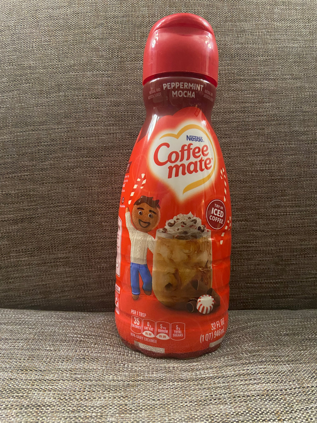 Coffee mate peppermint mocha coffee creamer