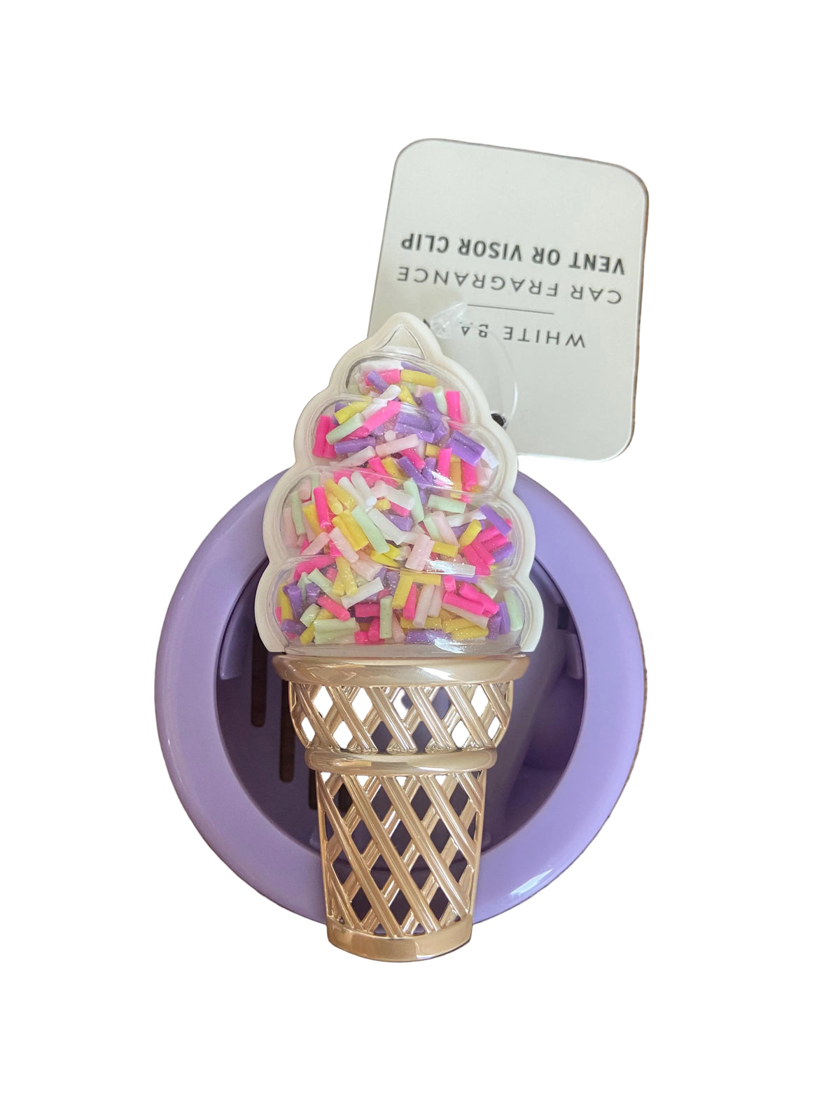 Bath & body works ice cream car fragrance holder