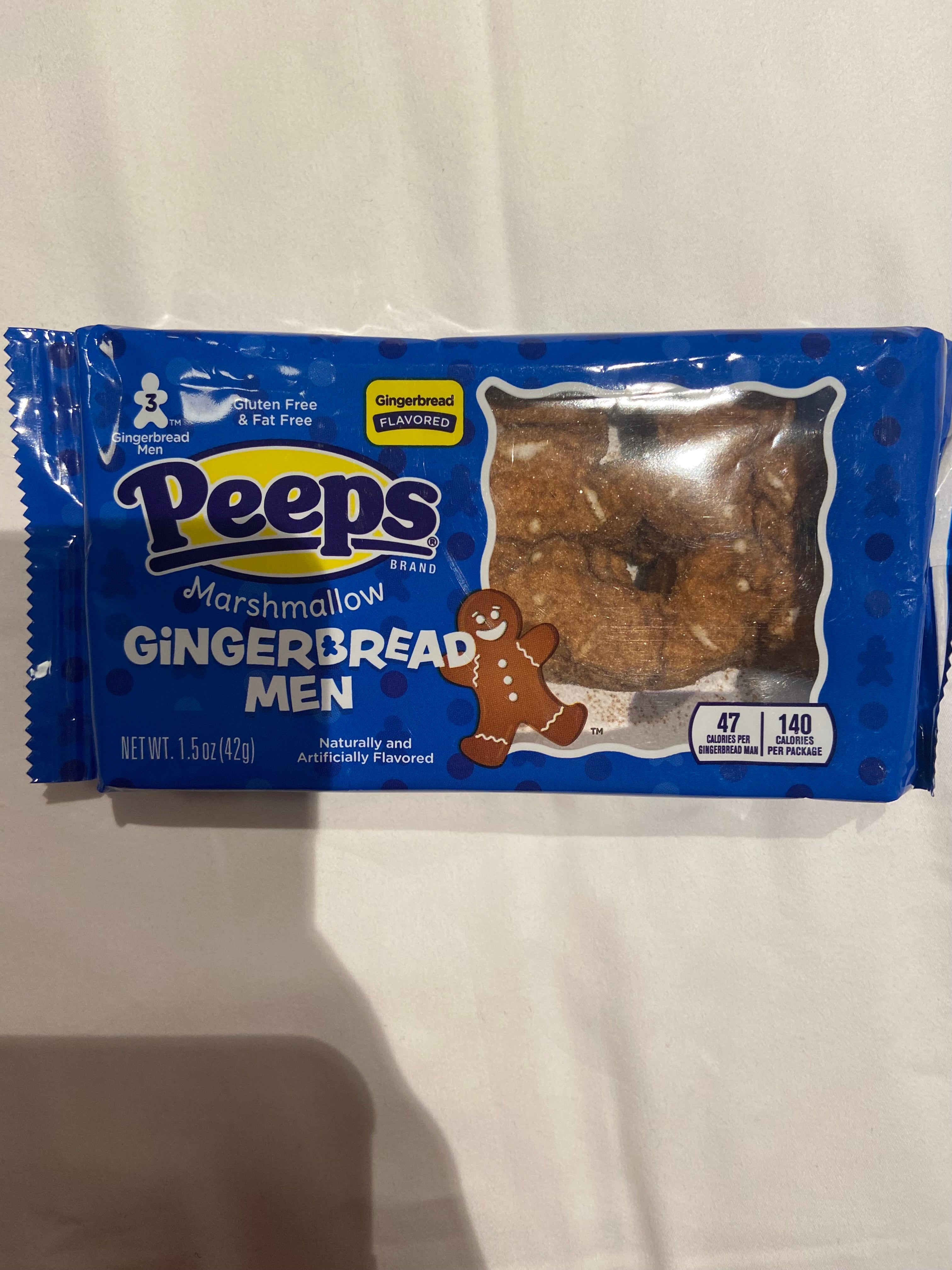 Peeps marshmallow gingerbread men