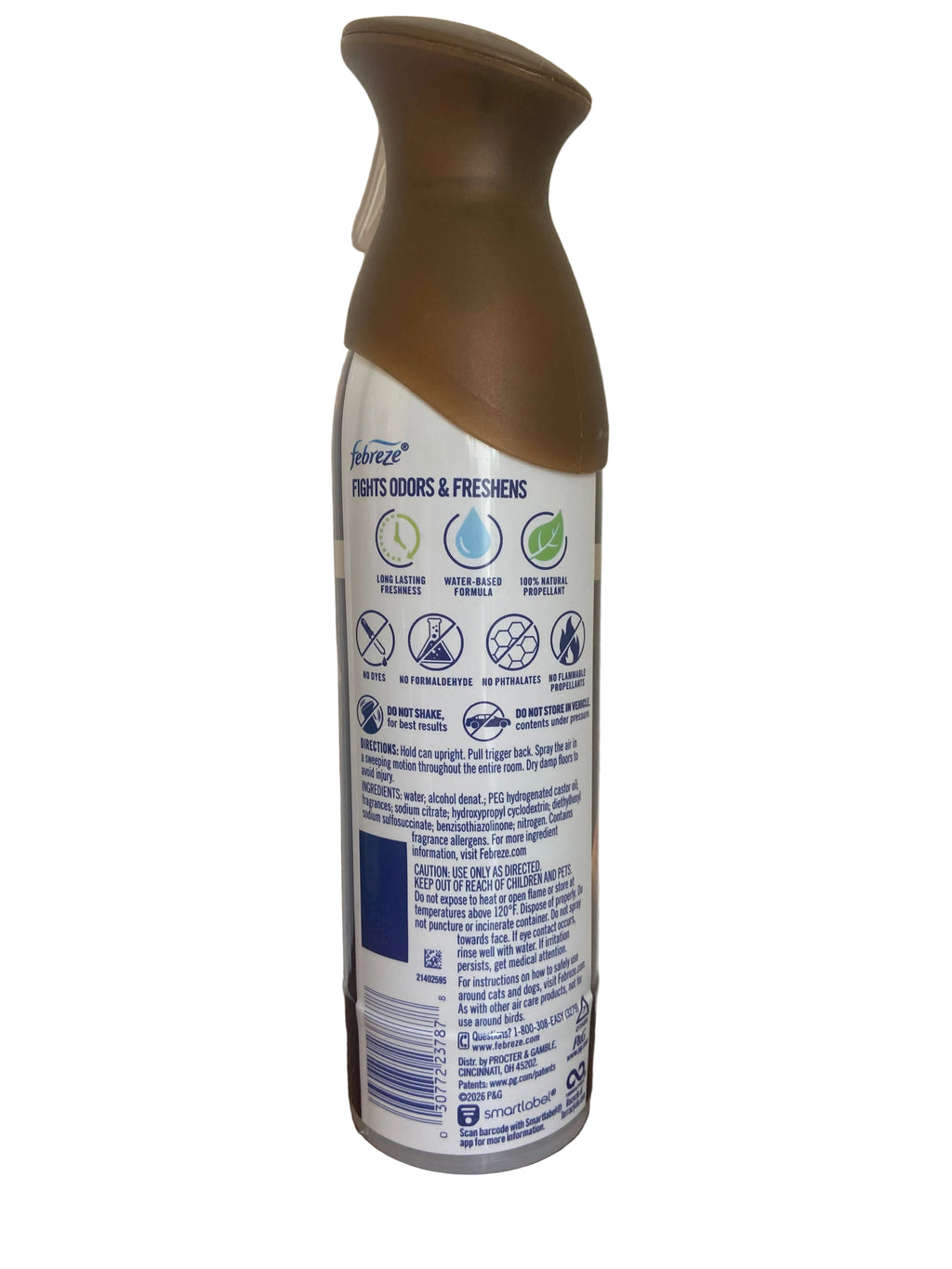 Febreze cozy campfire air freshener