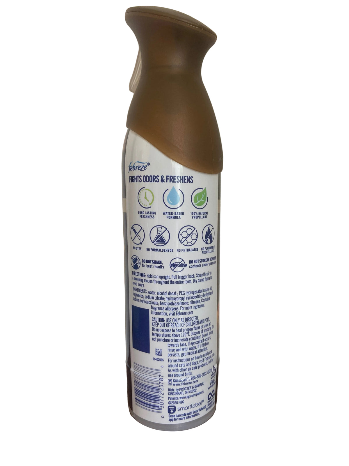 Febreze cozy campfire air freshener