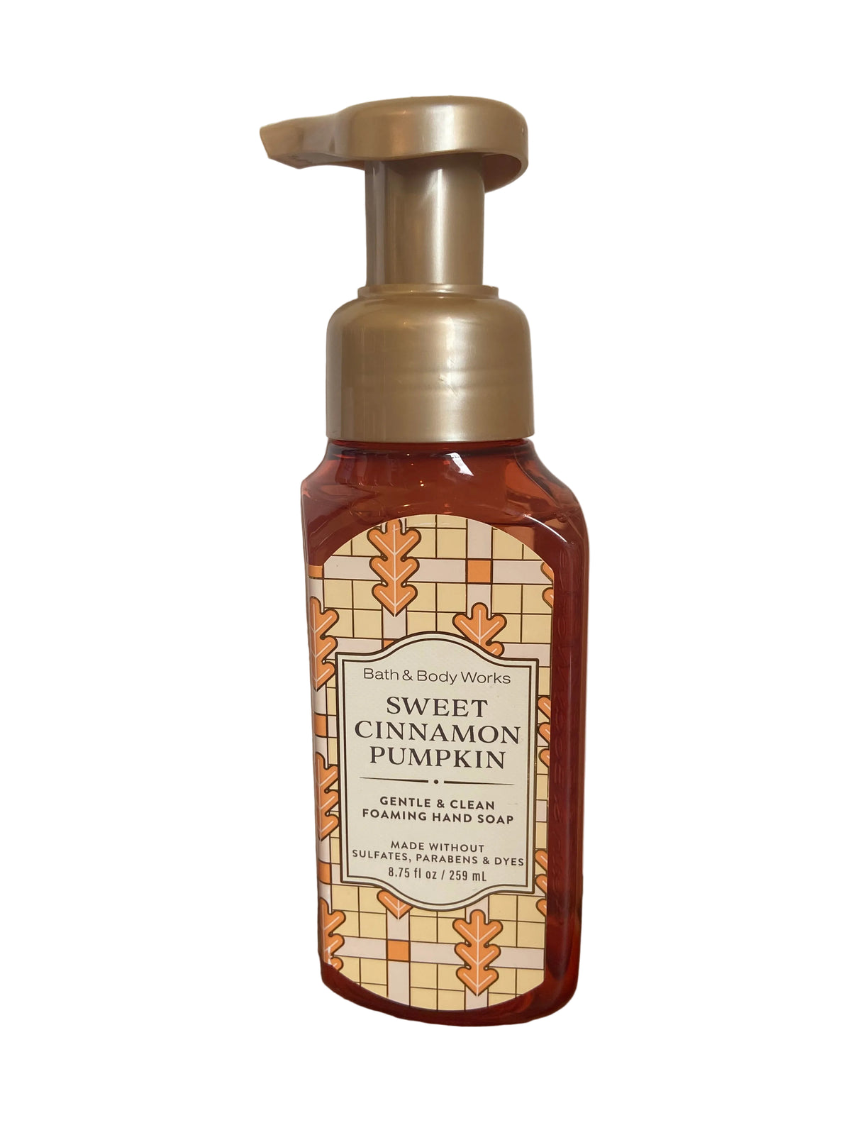 Bath & body works sweet cinnamon pumpkin foaming hand soap