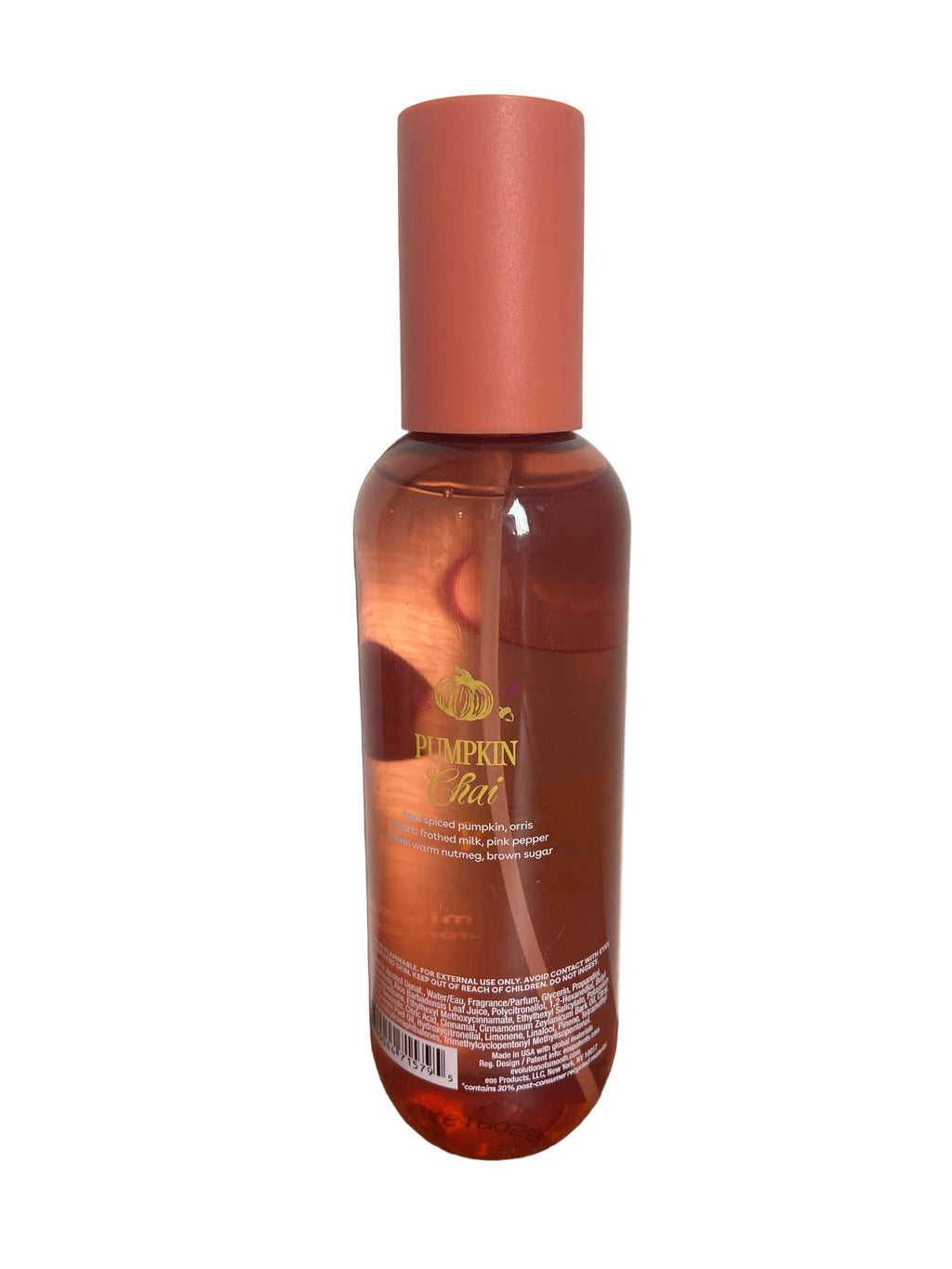 Eos pumpkin chai body mist