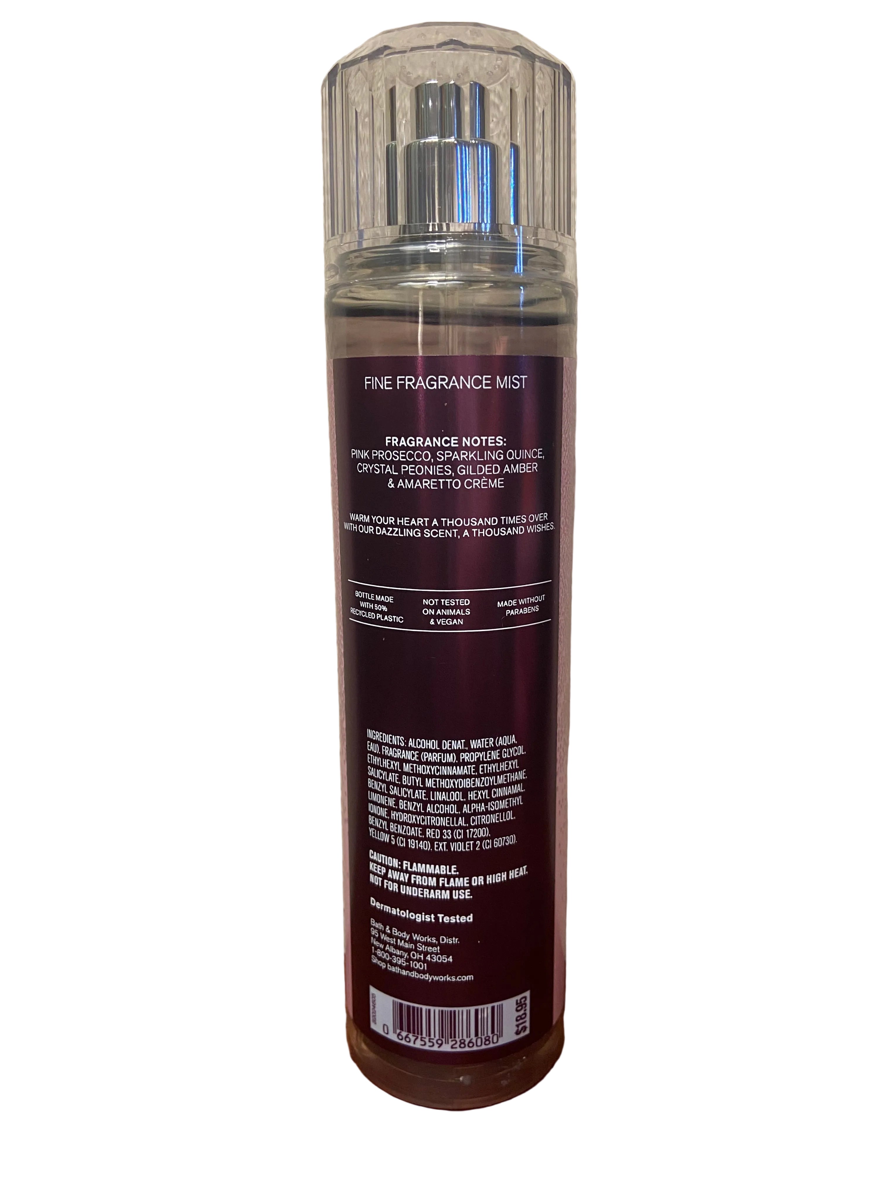 Bath & body works a thousand wishes body mist