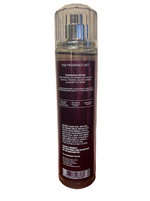 Bath & body works a thousand wishes body mist