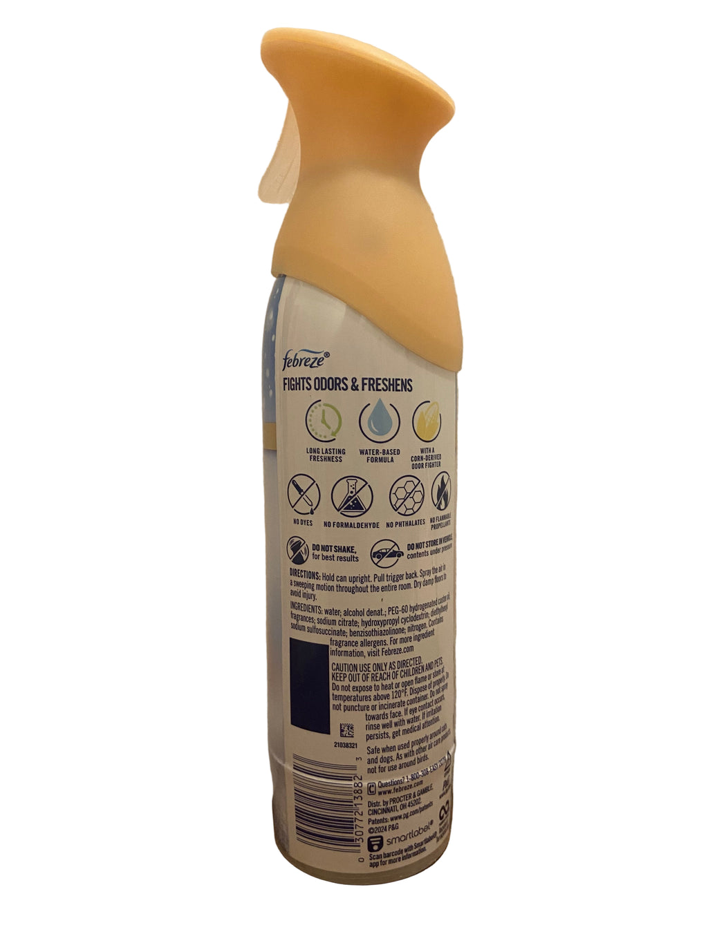 Febreze serene snowfall air freshener