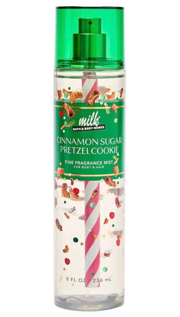 Bath & body works milk bar cinnamon sugar pretzel cookie body mist