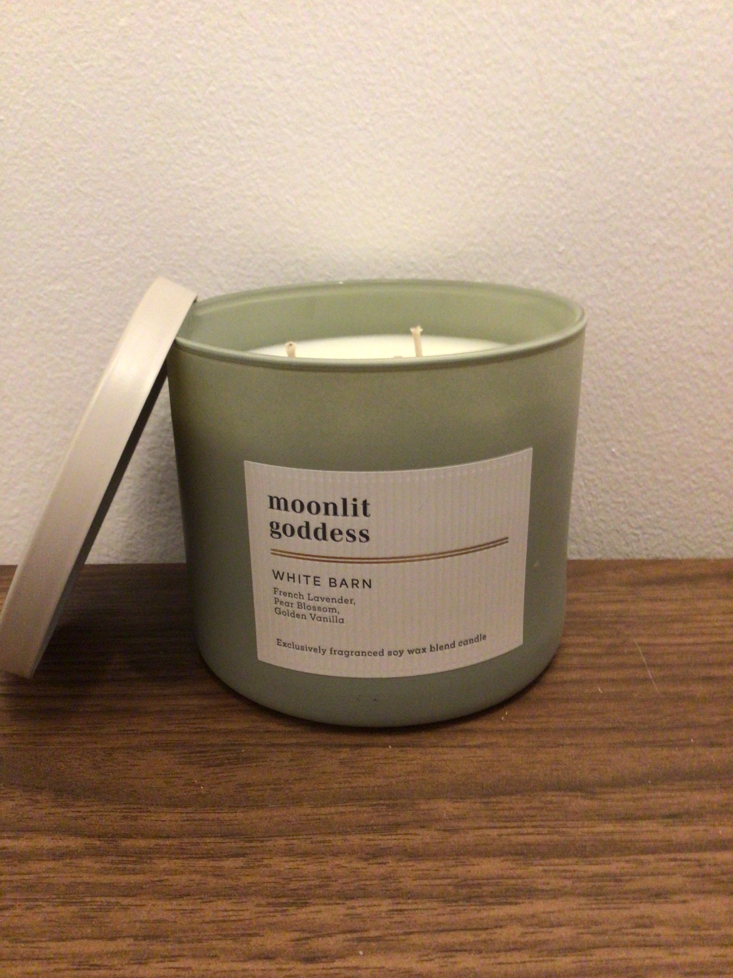 Bath & body works Moonlit goddess 3 wick candle