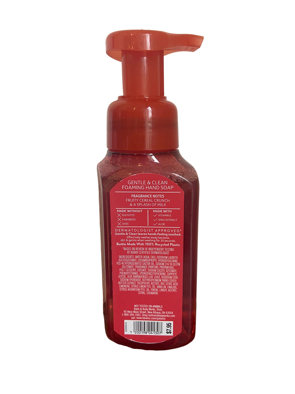 Bath & body works rainbow cereal foaming hand soap
