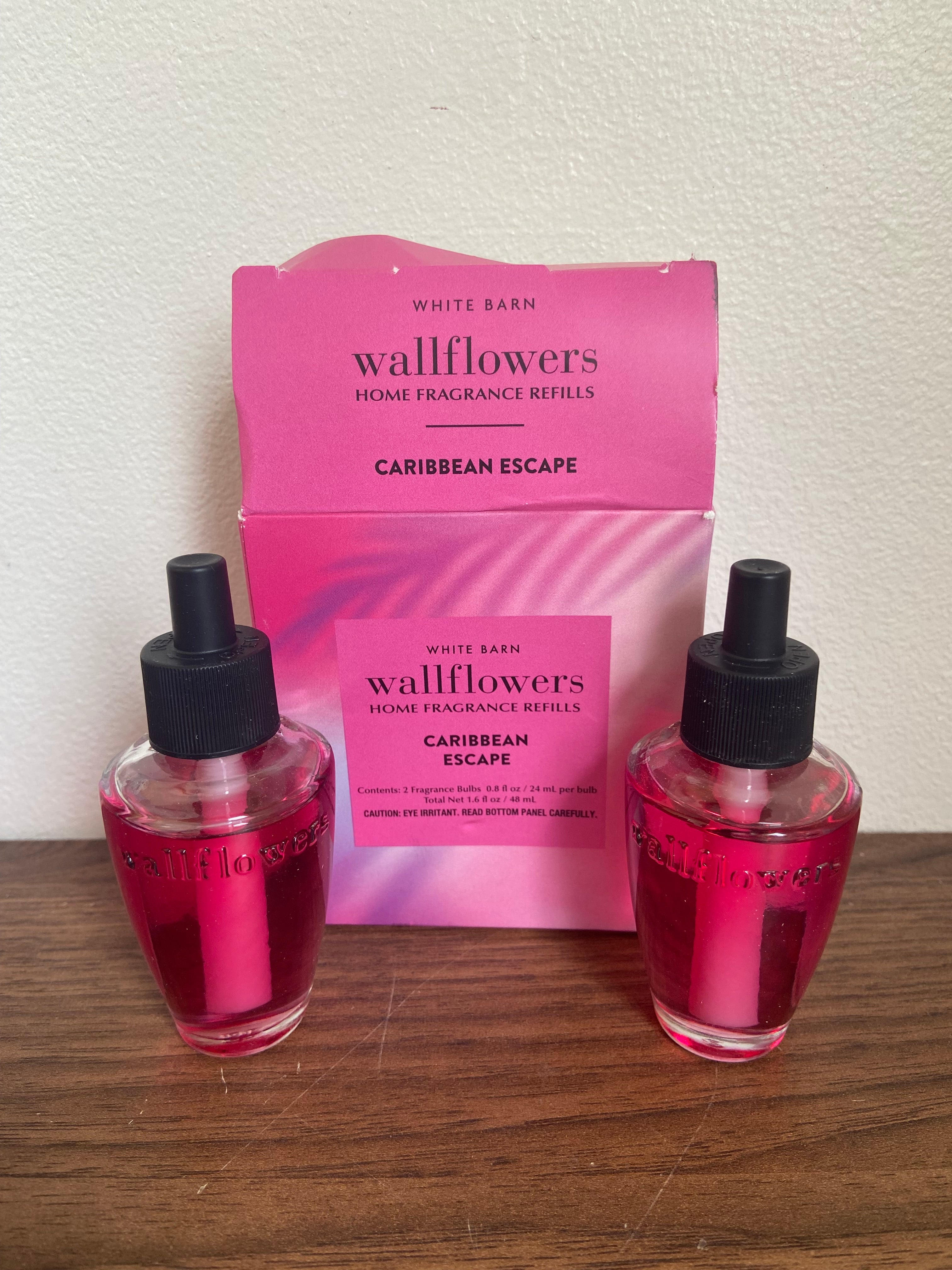 Bath & Body Works Caribbean escape wallflower refill duo pack