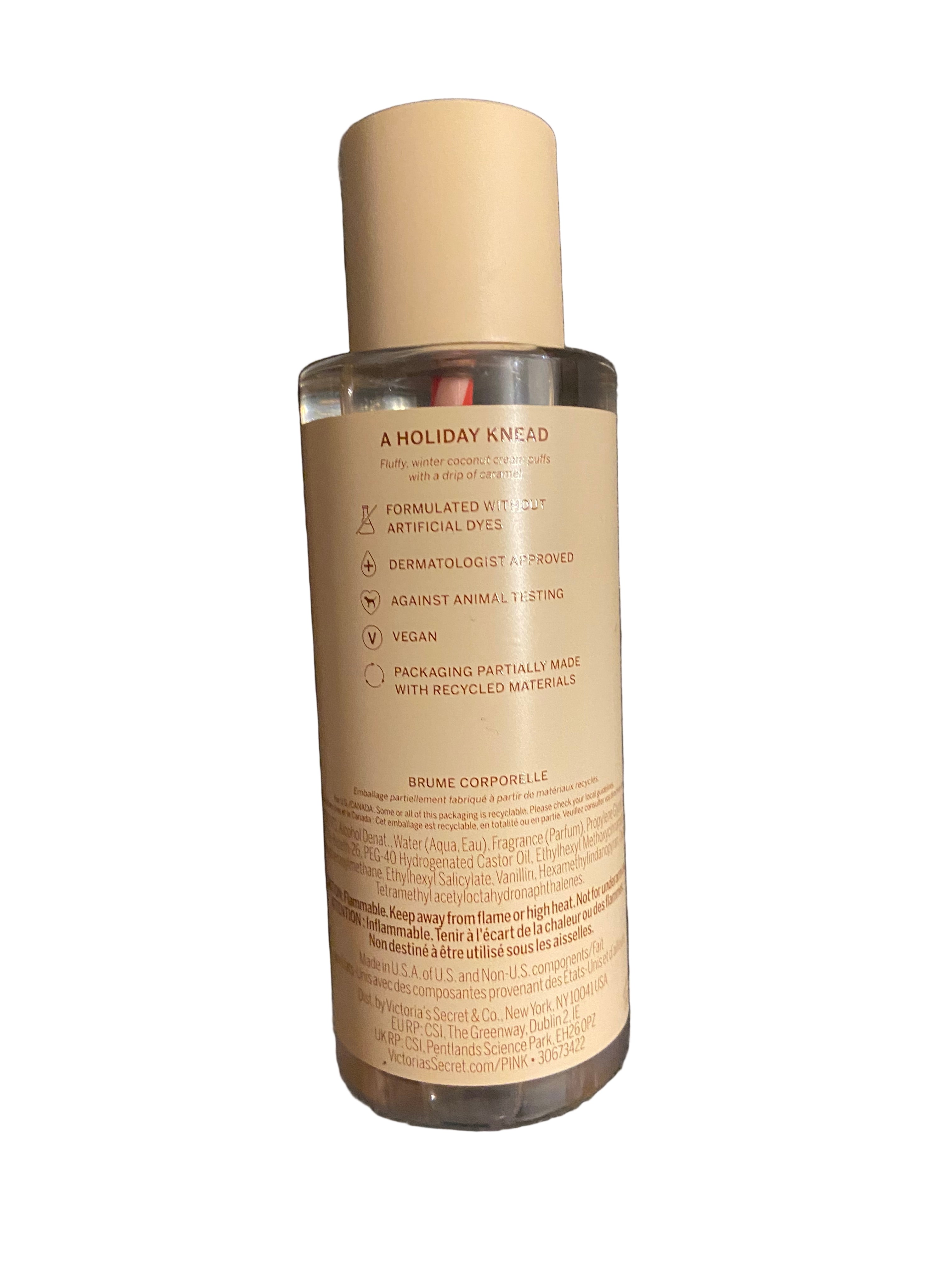 Victoria’s Secret PINK coconut cream body mist