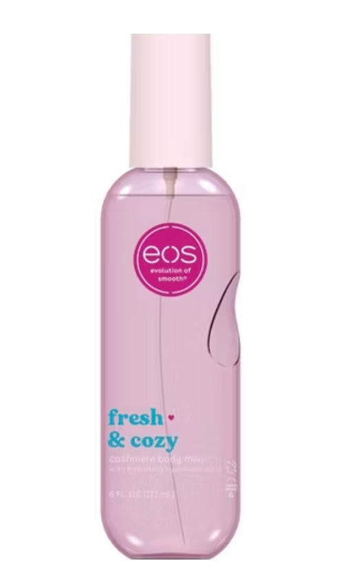 Eos fresh and cozy body mist