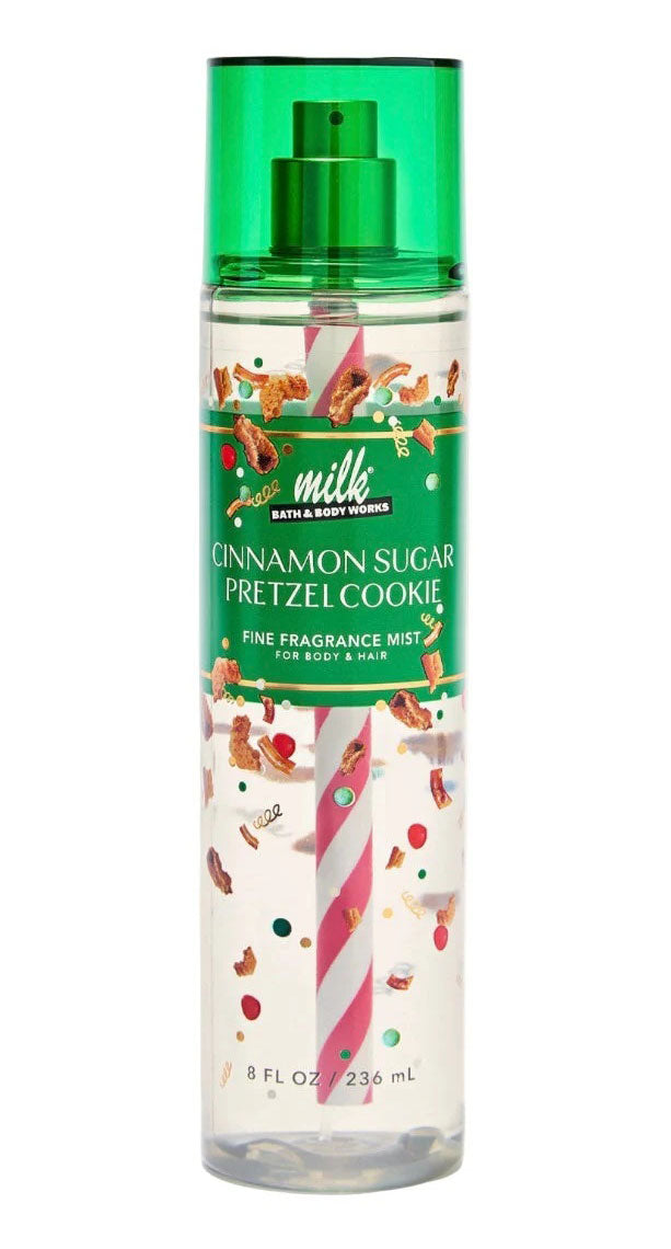 Bath & body works milk bar cinnamon sugar pretzel cookie body mist