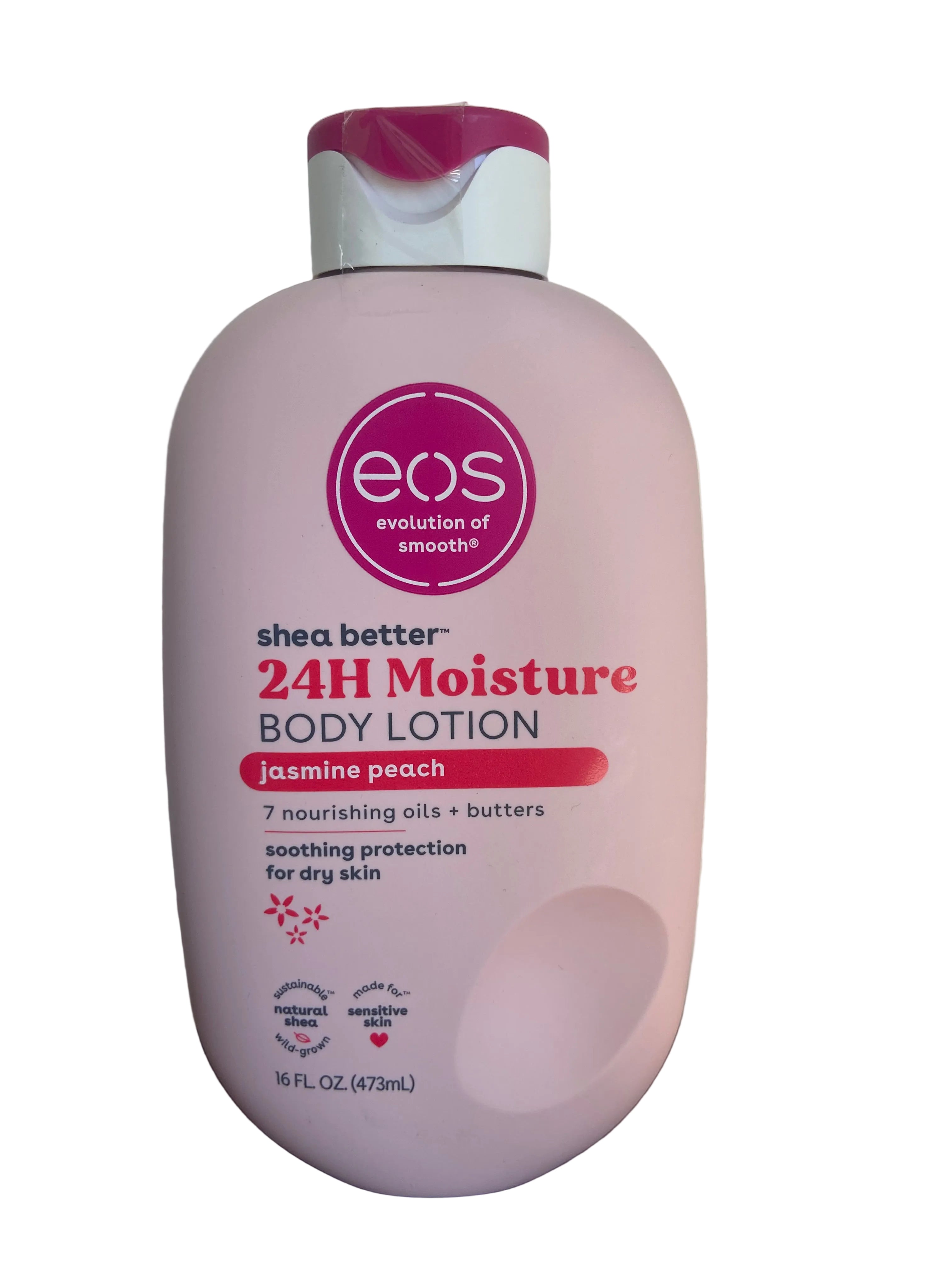 Eos Jasmine peach body lotion
