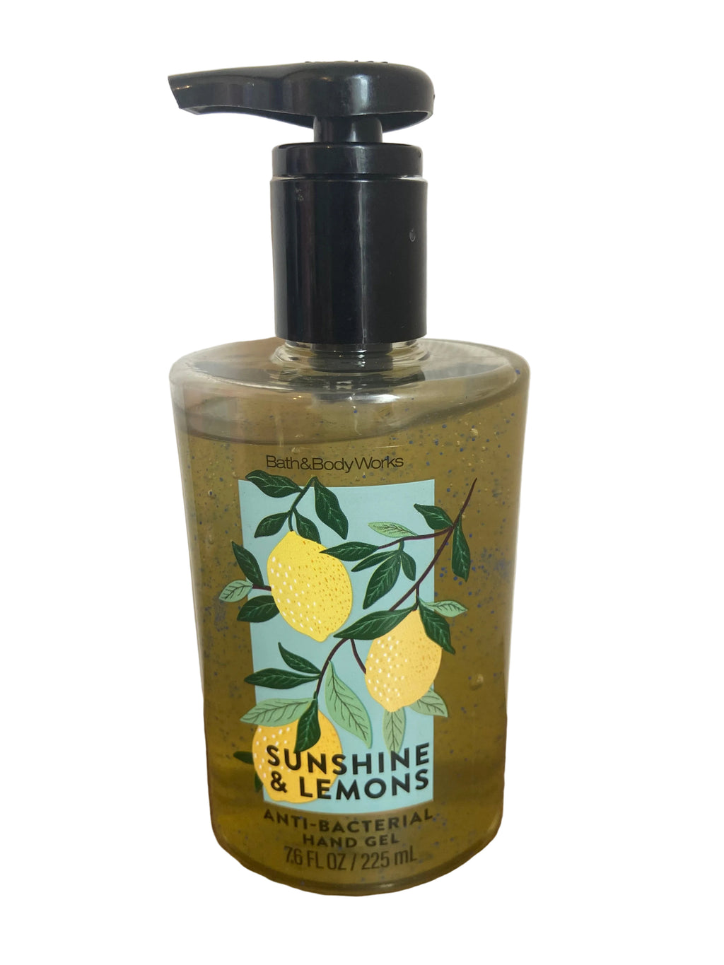Bath & body works sunshine and lemons hand sanitizer gel pump