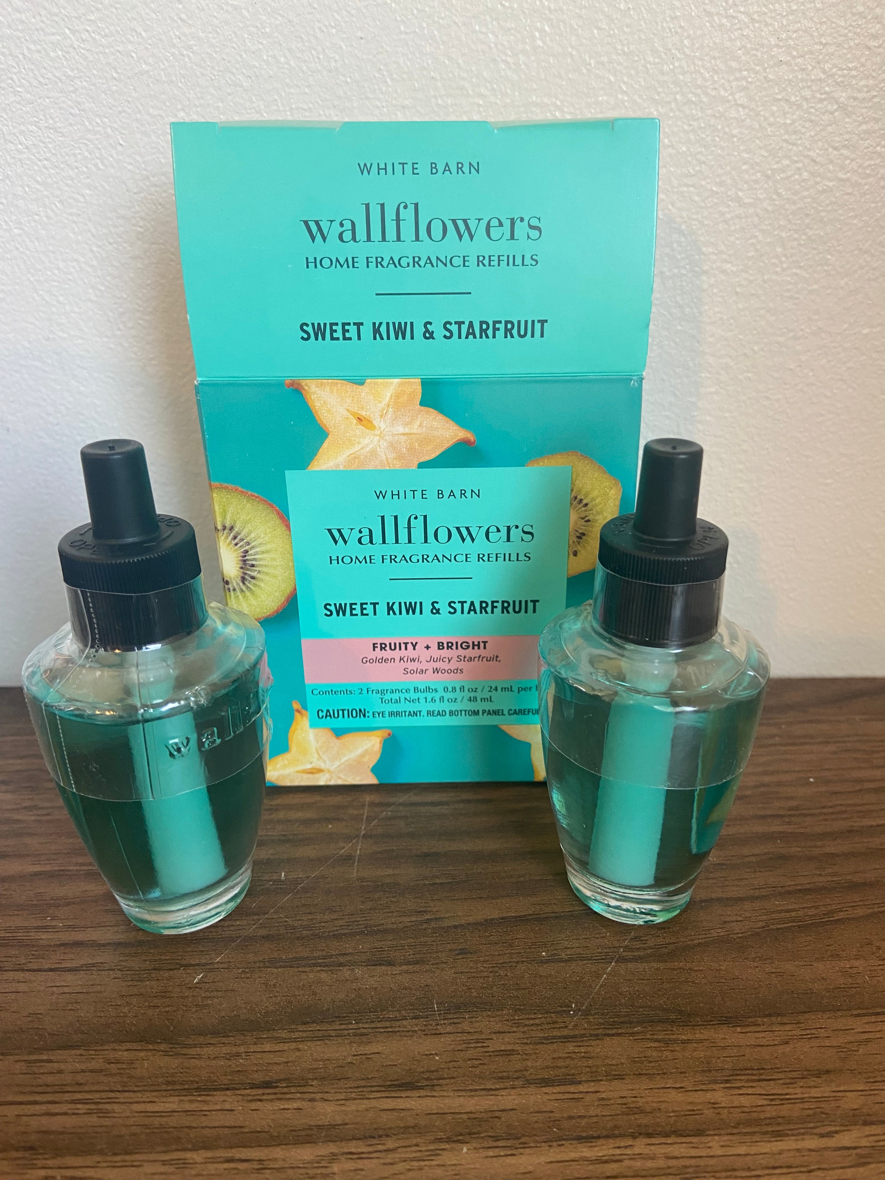 Bath & Body Works Sweet Kiwi and Starfruit wallflower refill duo pack