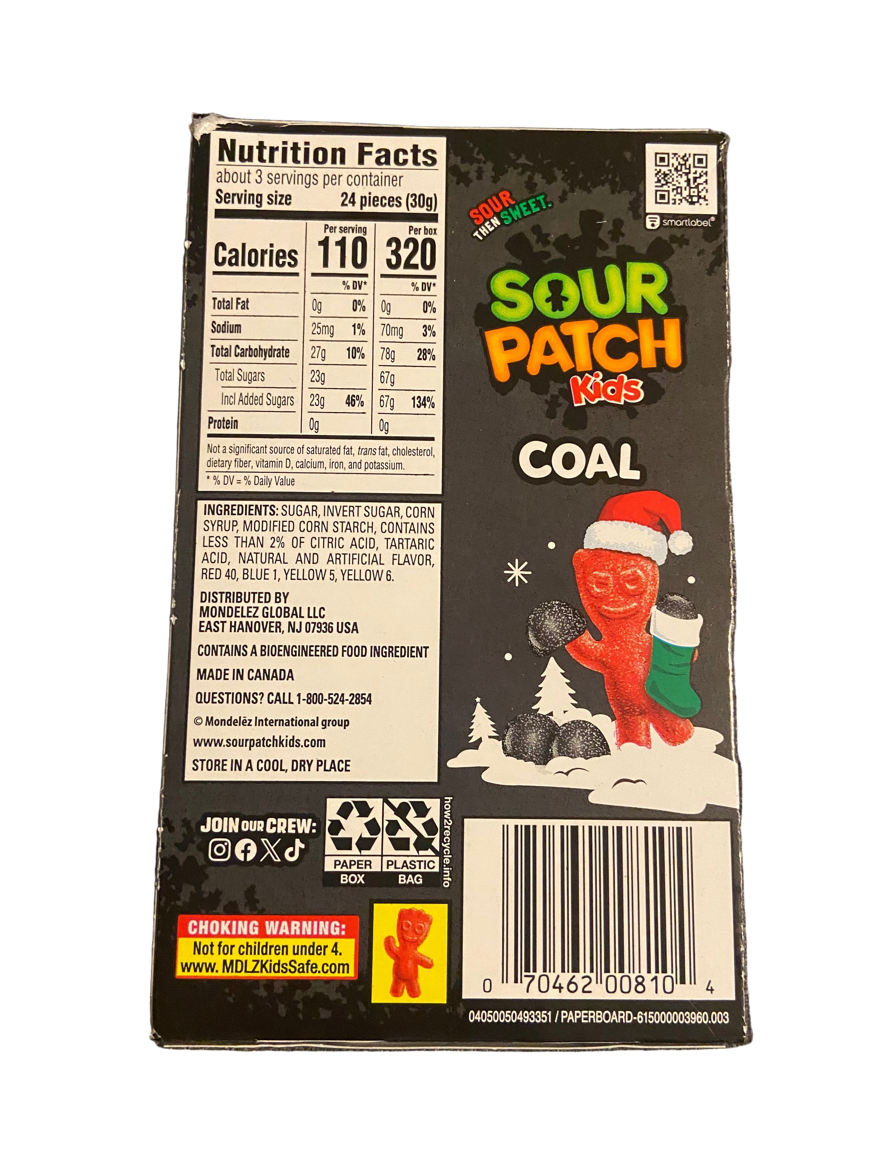 Sour patch kids coal 88g