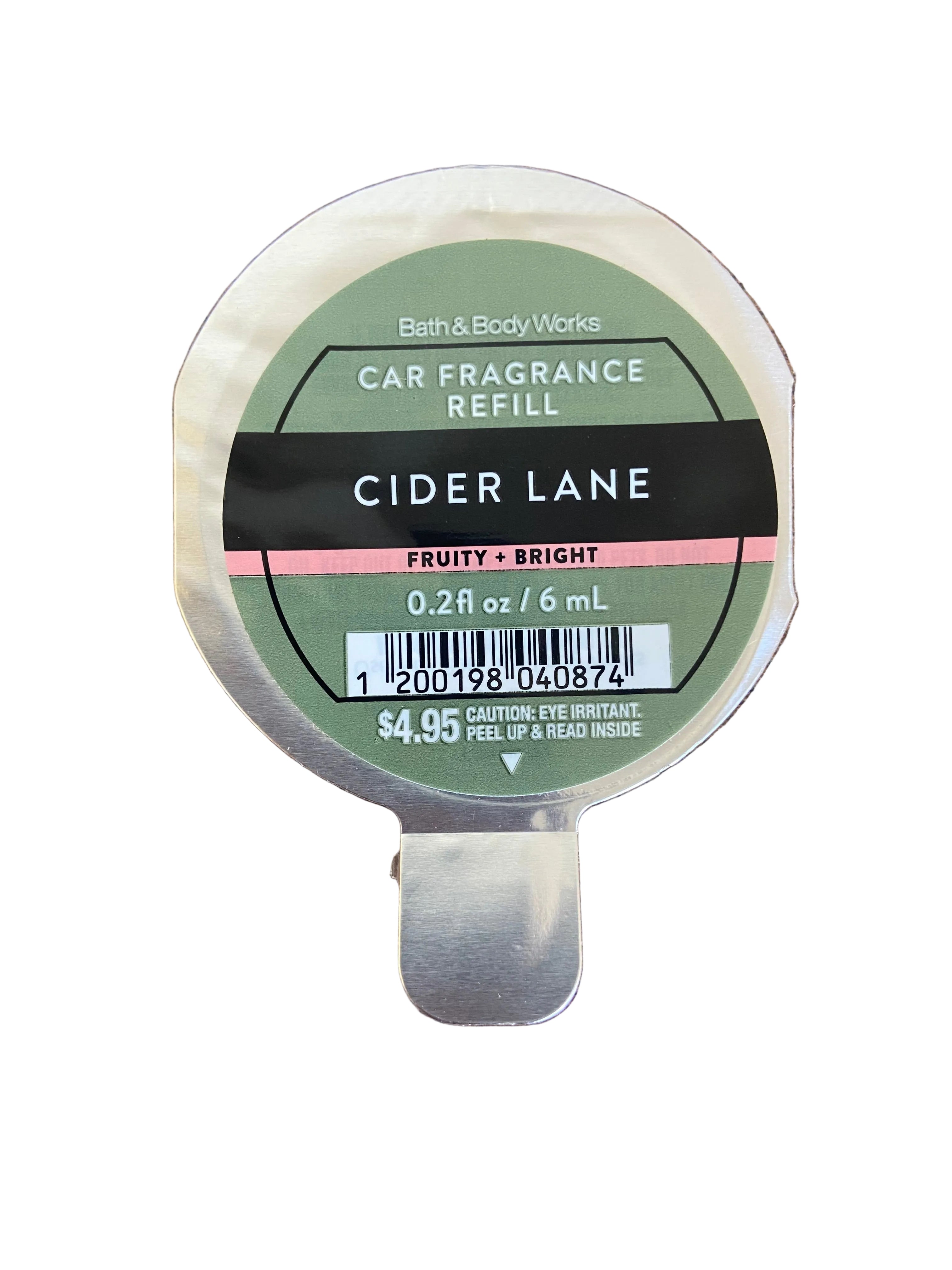 Bath & body works cider lane car fragrance refill