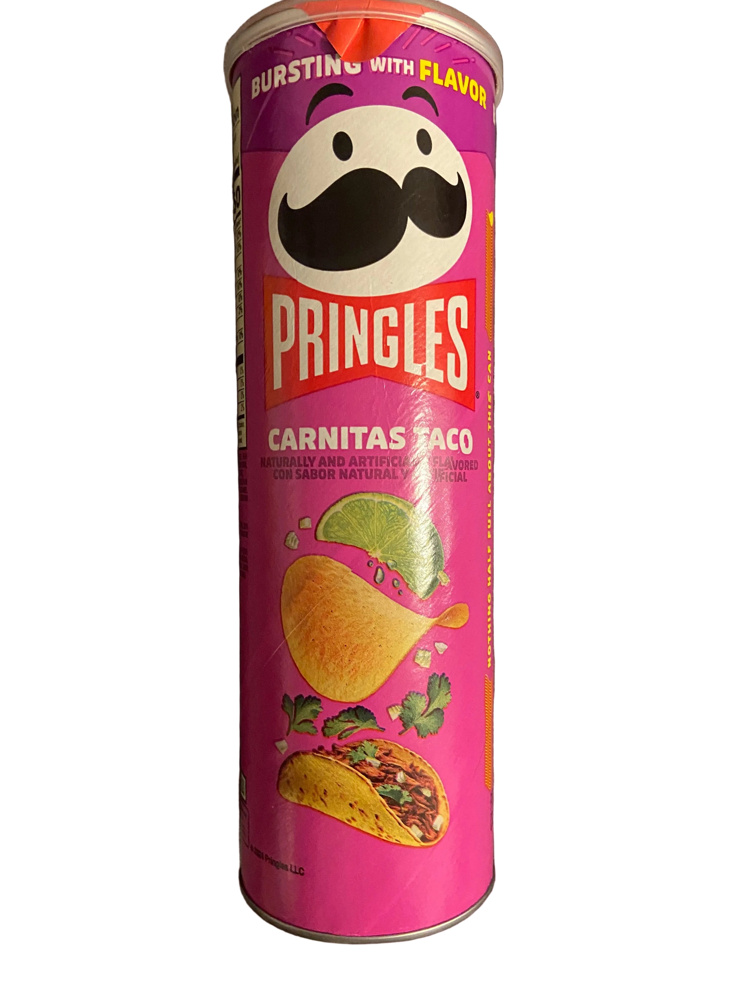 USA Pringles Carnitas taco flavour