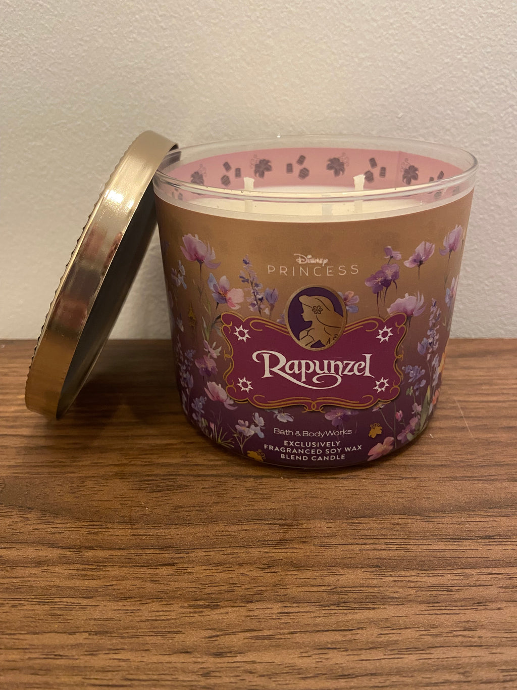 Bath & Body Works Disney Rapunzel 3 wick candle