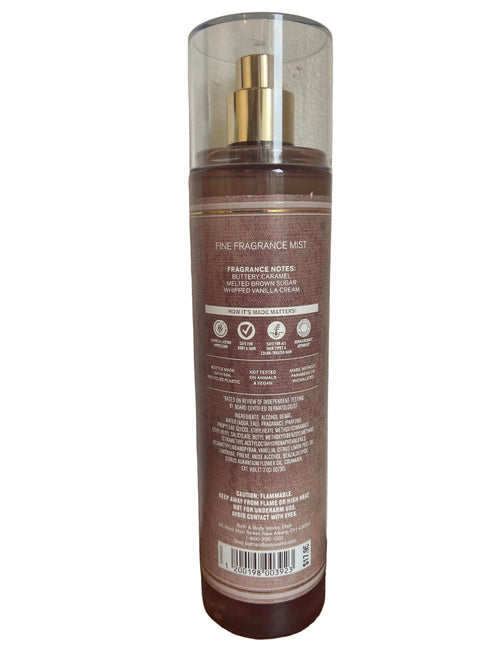 Bath & Body Works Caramel Vanilla body mist
