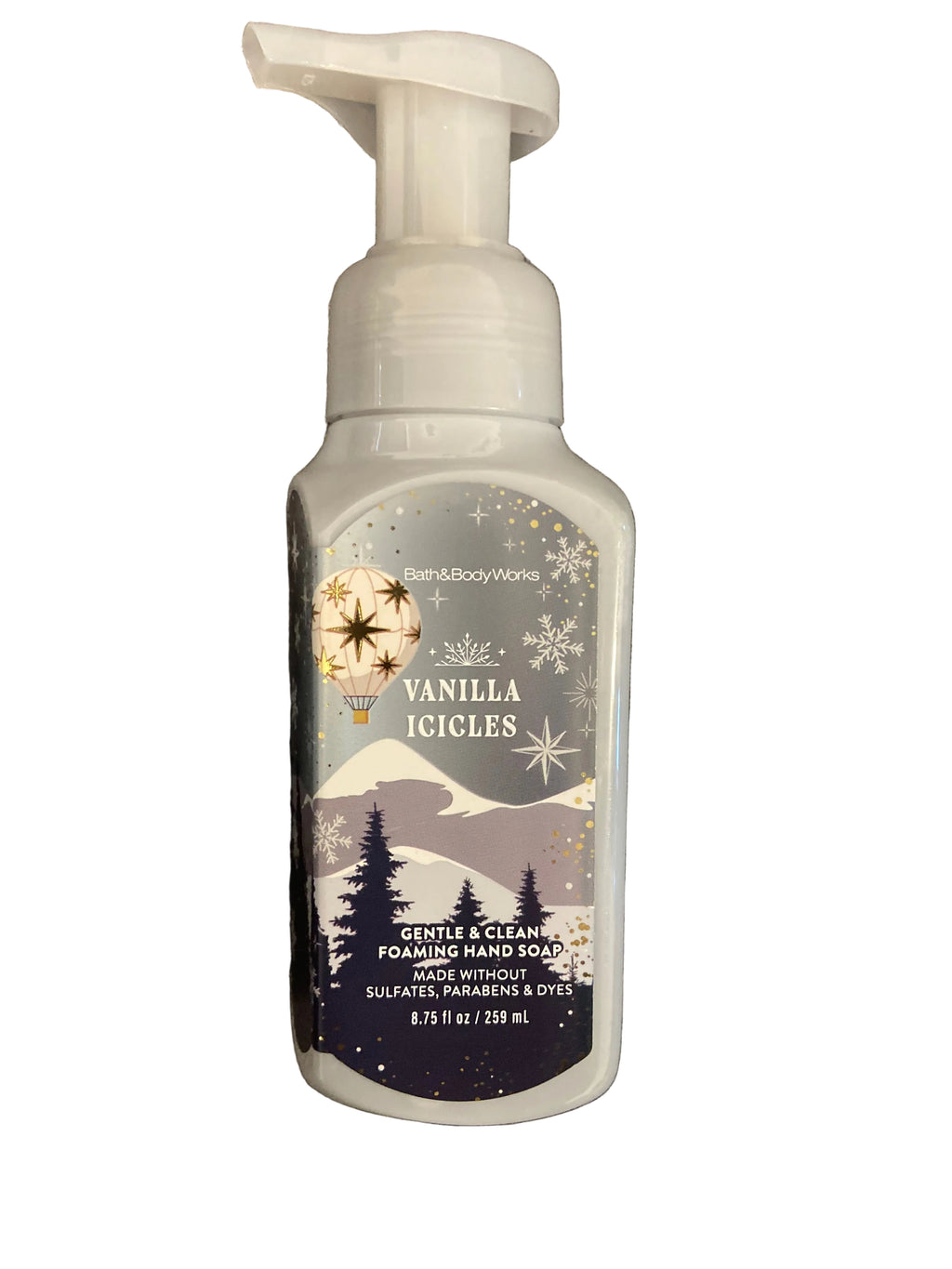 Bath & body works vanilla icicles foaming hand soap