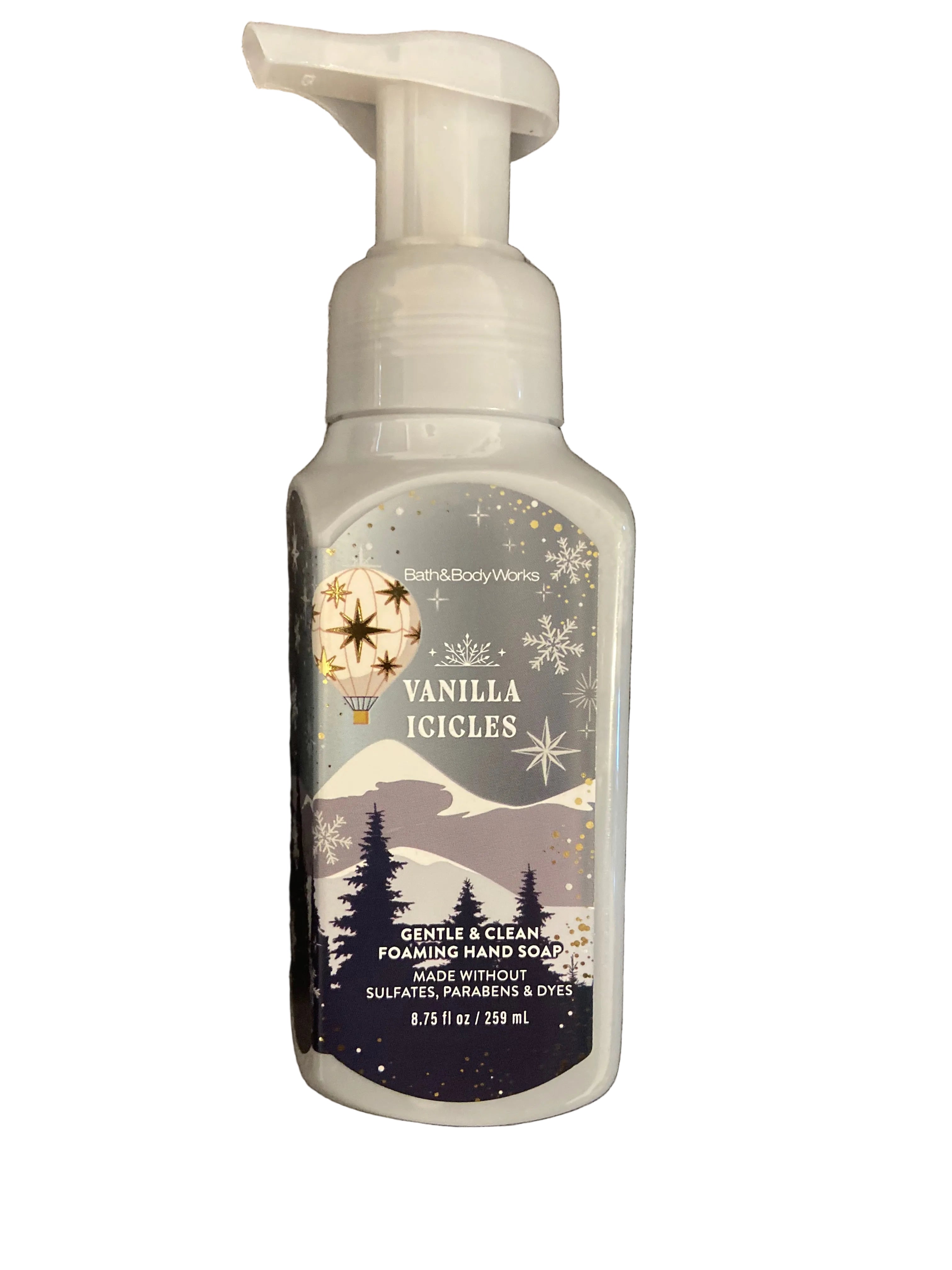 Bath & body works vanilla icicles foaming hand soap