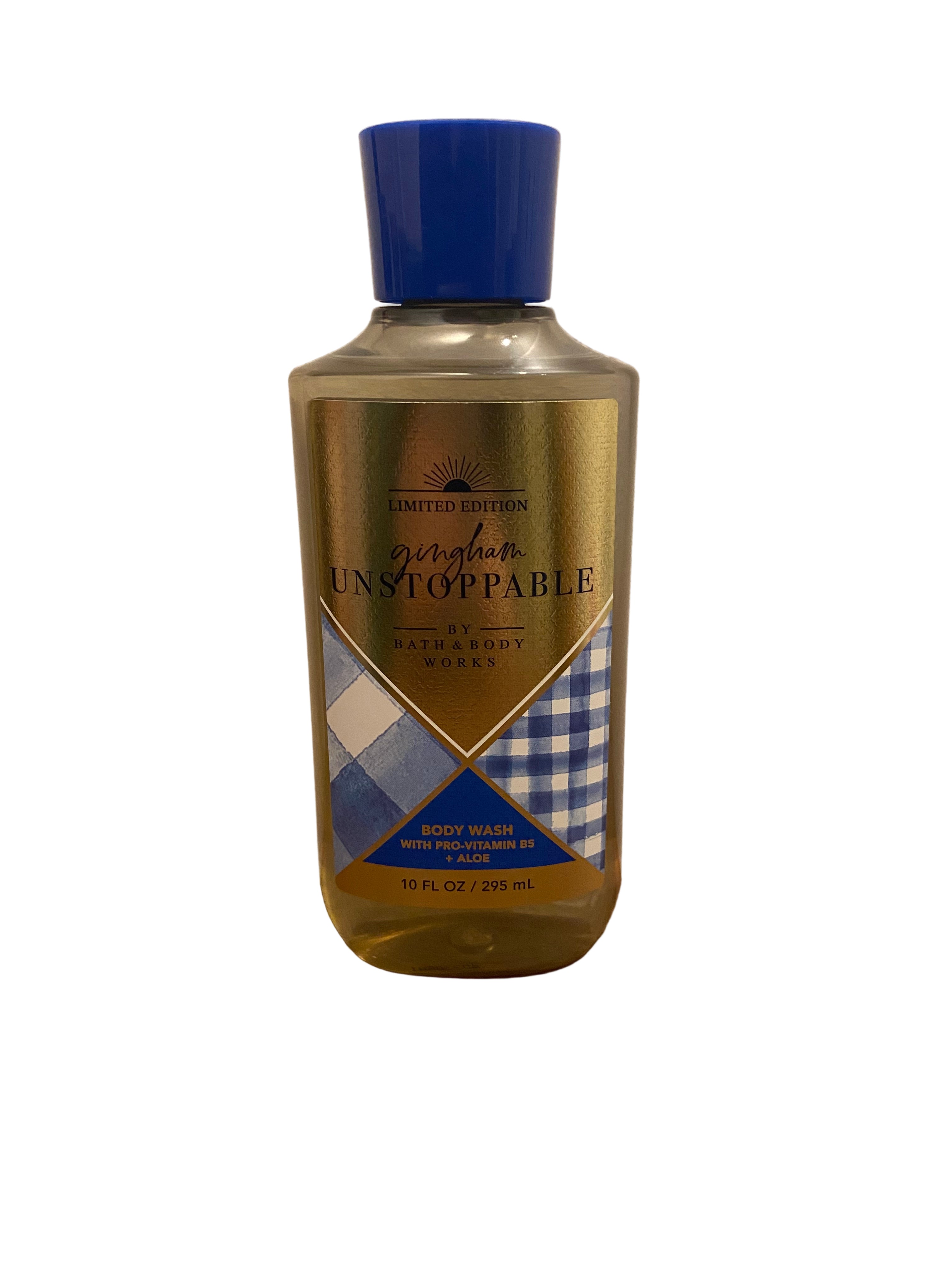 Bath & body works gingham unstoppable body wash