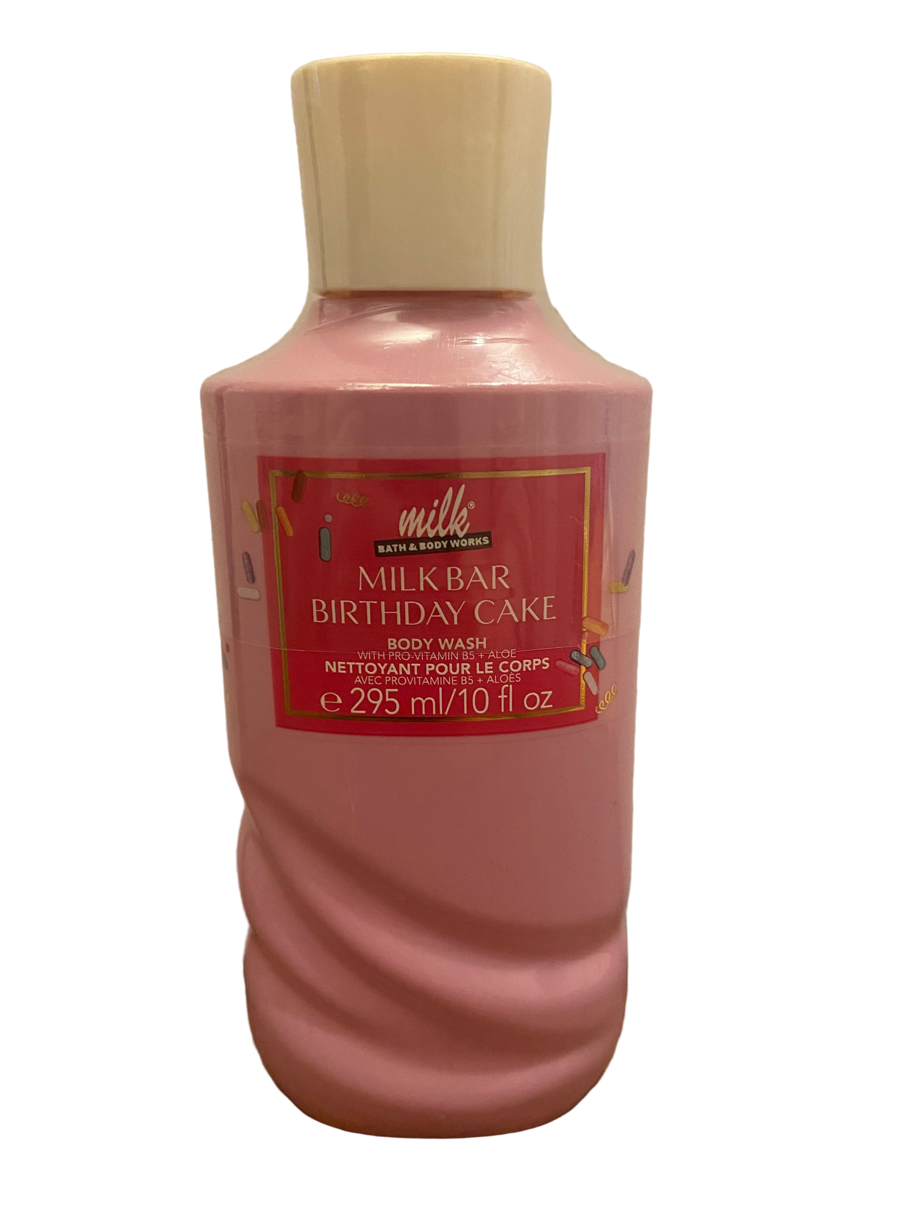 Bath & body works milk bar birthday cake body wash