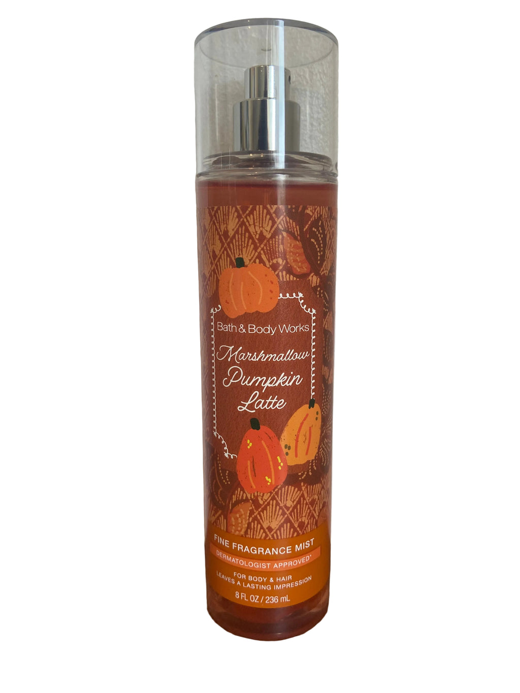 Bath & body works marshmallow pumpkin latte body mist