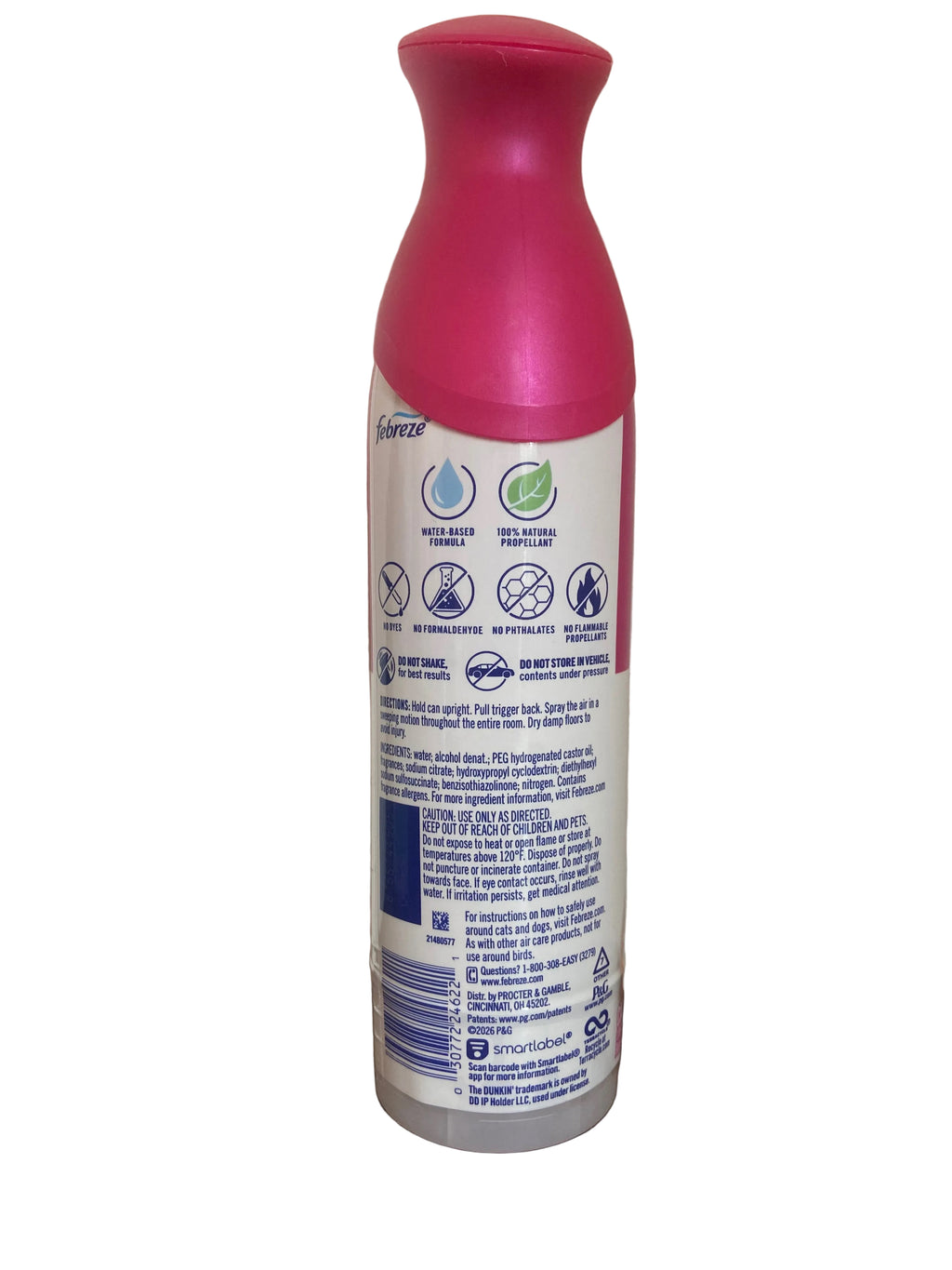 Febreze Dunkin Strawberry Frosted Donut air freshener