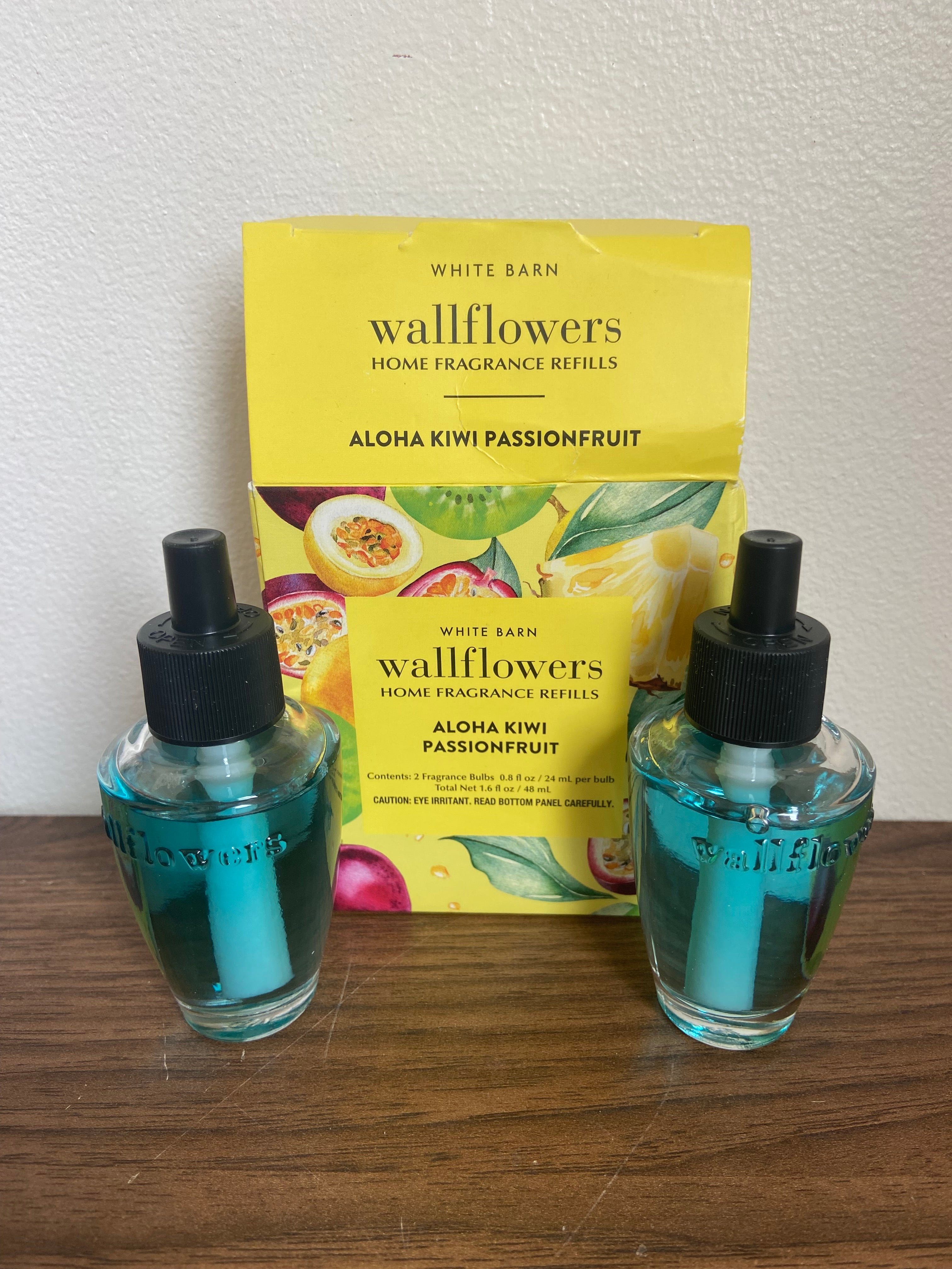Bath & Body Works Aloha kiwi passionfruit wallflower refill duo pack