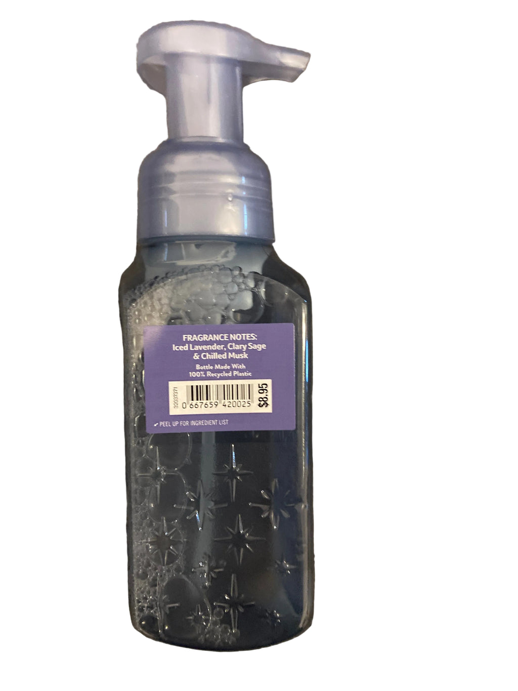 Bath & body works iced blue lavender foaming hand soap