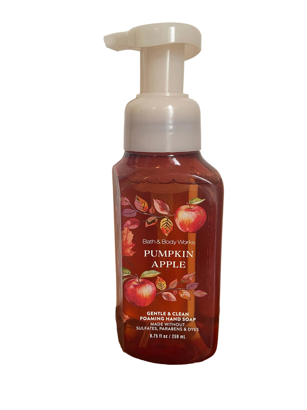 Bath & body works pumpkin apple foaming hand soap