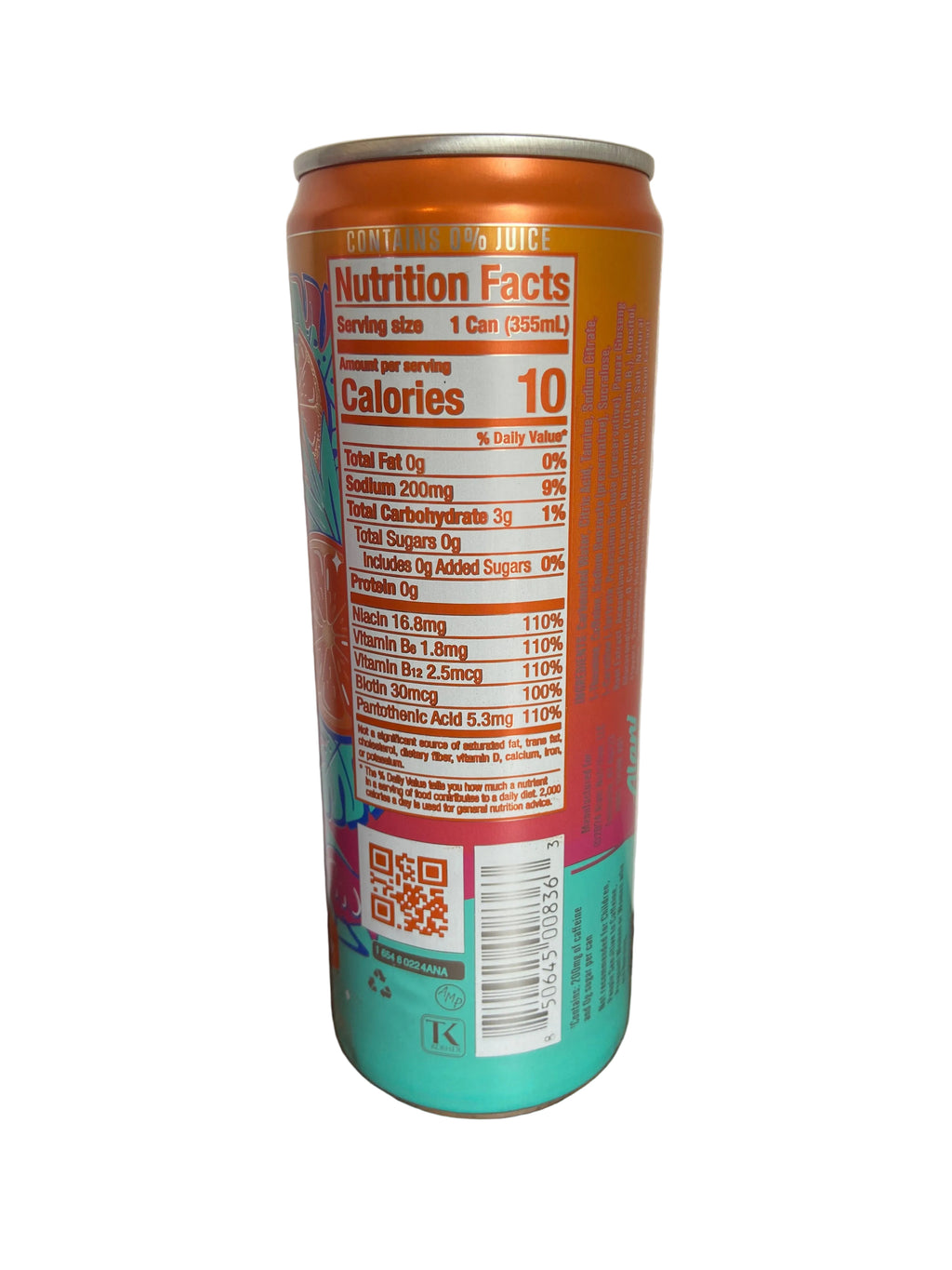 Alani Orange Kiss drink