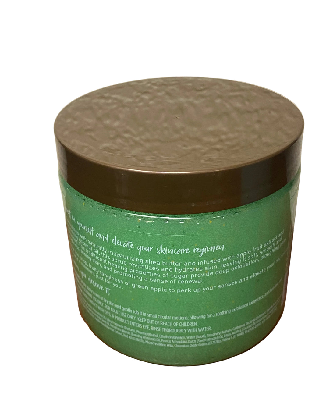 Walmart Green Apple body scrub