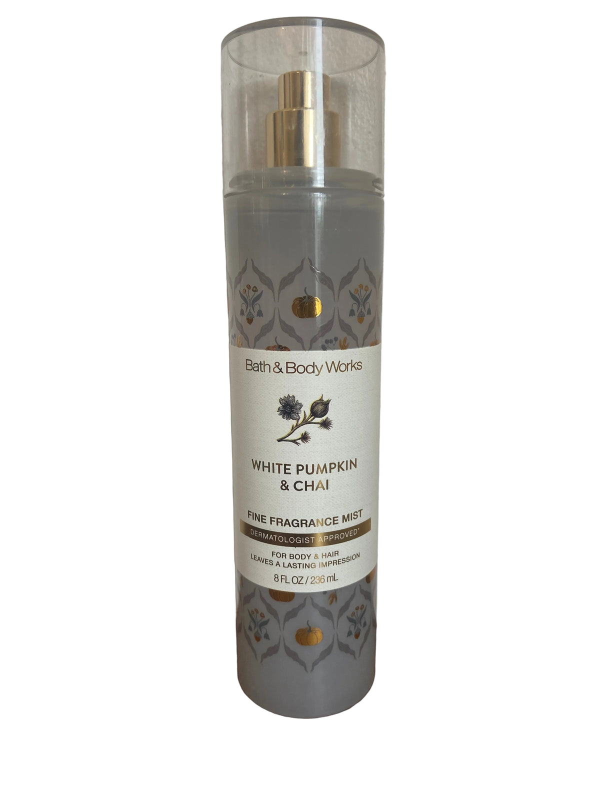 Bath & body works white pumpkin and chai body mist