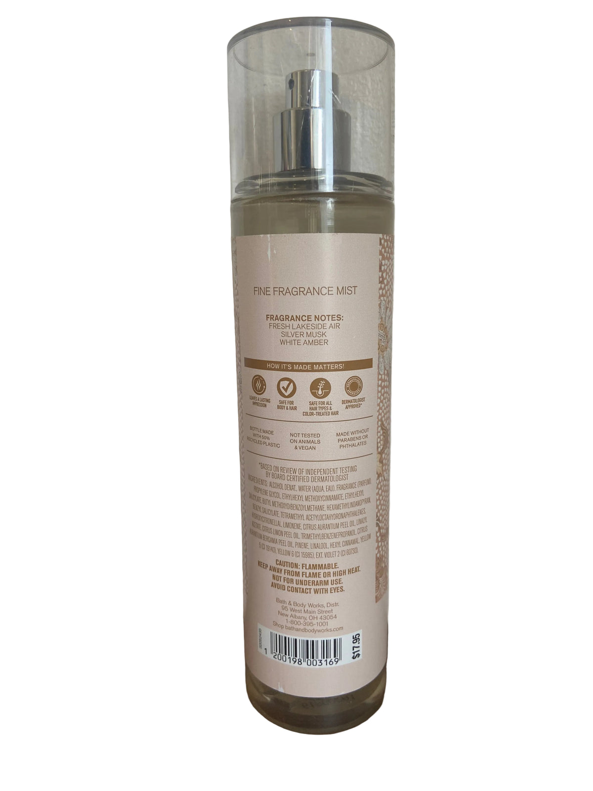 Bath & body works ivory cashmere body mist