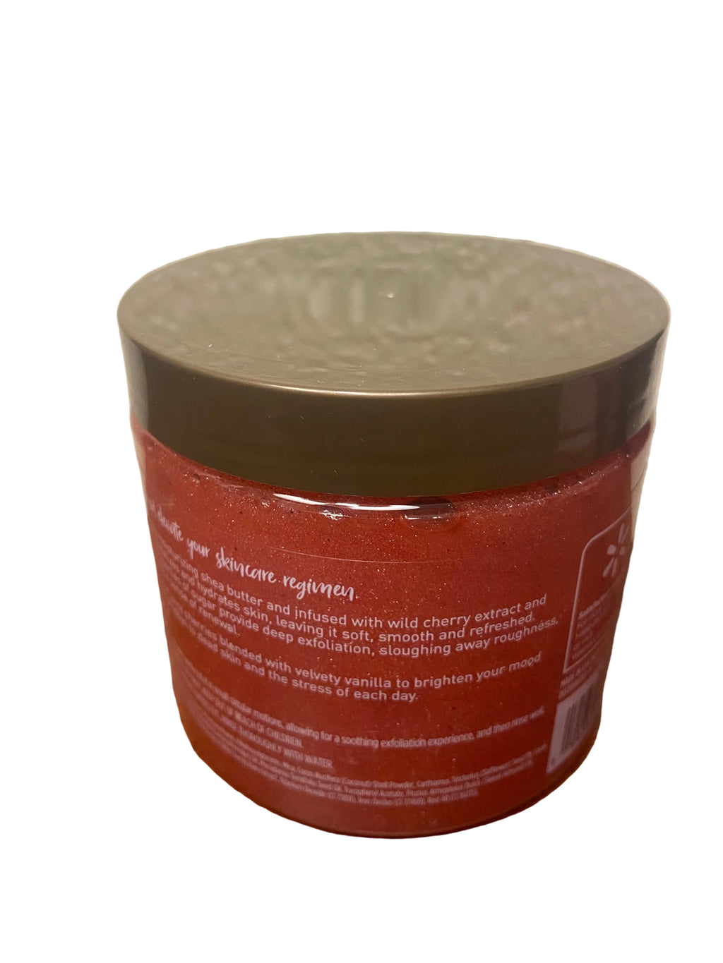 Walmart Cherry Vanilla body scrub
