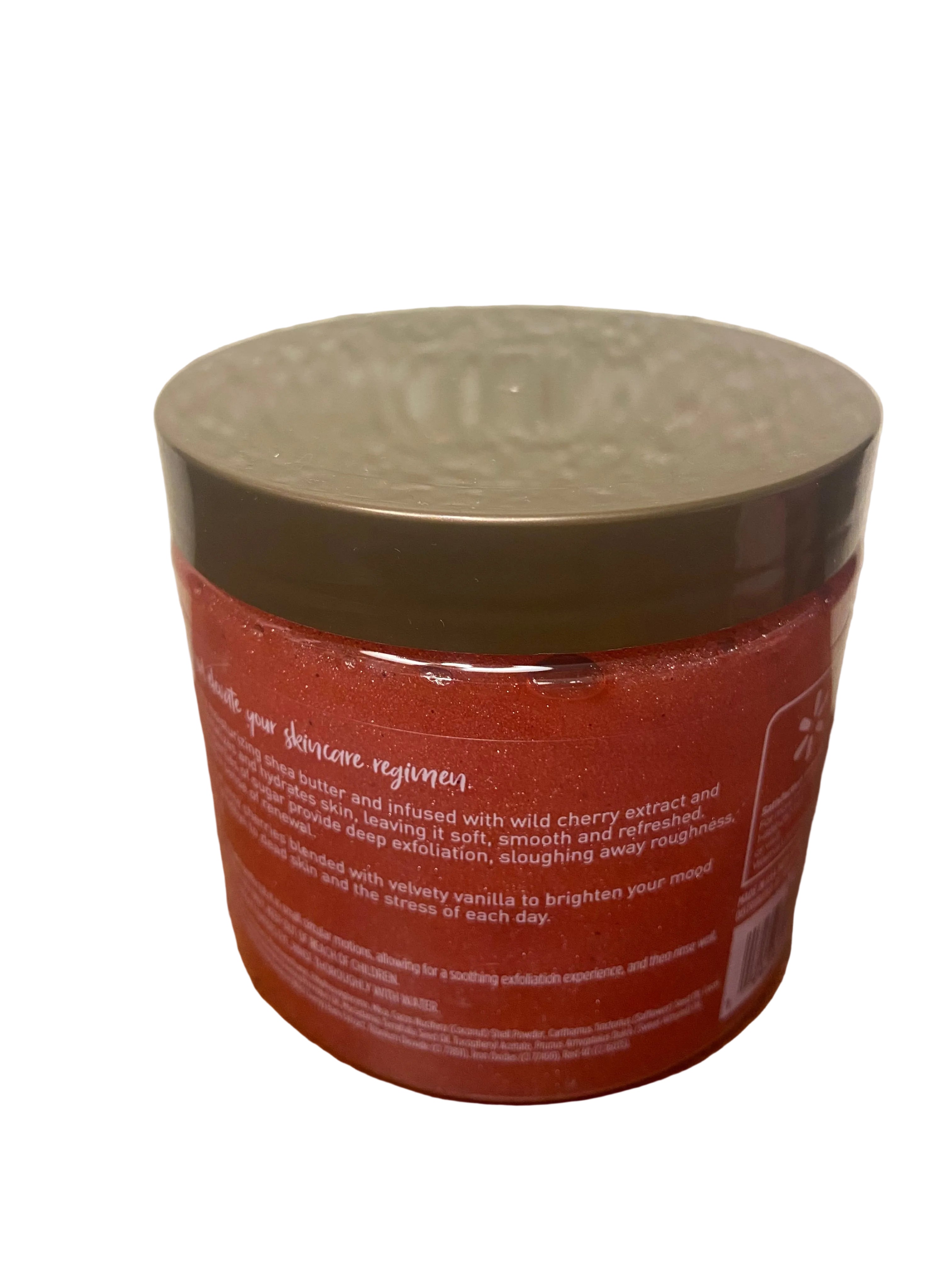 Walmart Cherry Vanilla body scrub