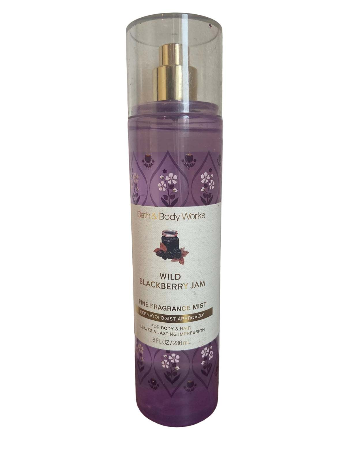 Bath & body works wild blackberry jam body mist