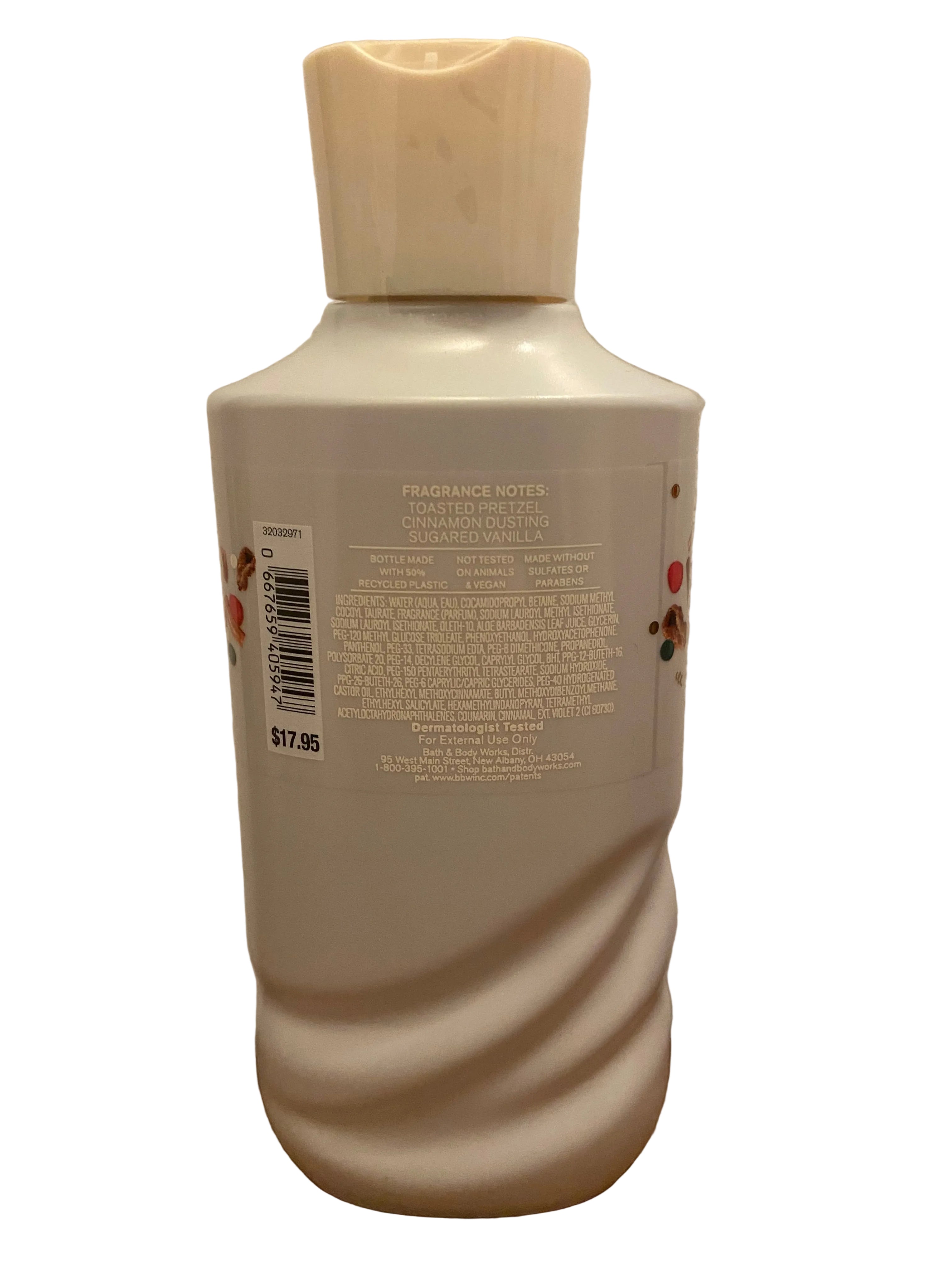 Bath & body works milk bar cinnamon sugar pretzel cookie body wash