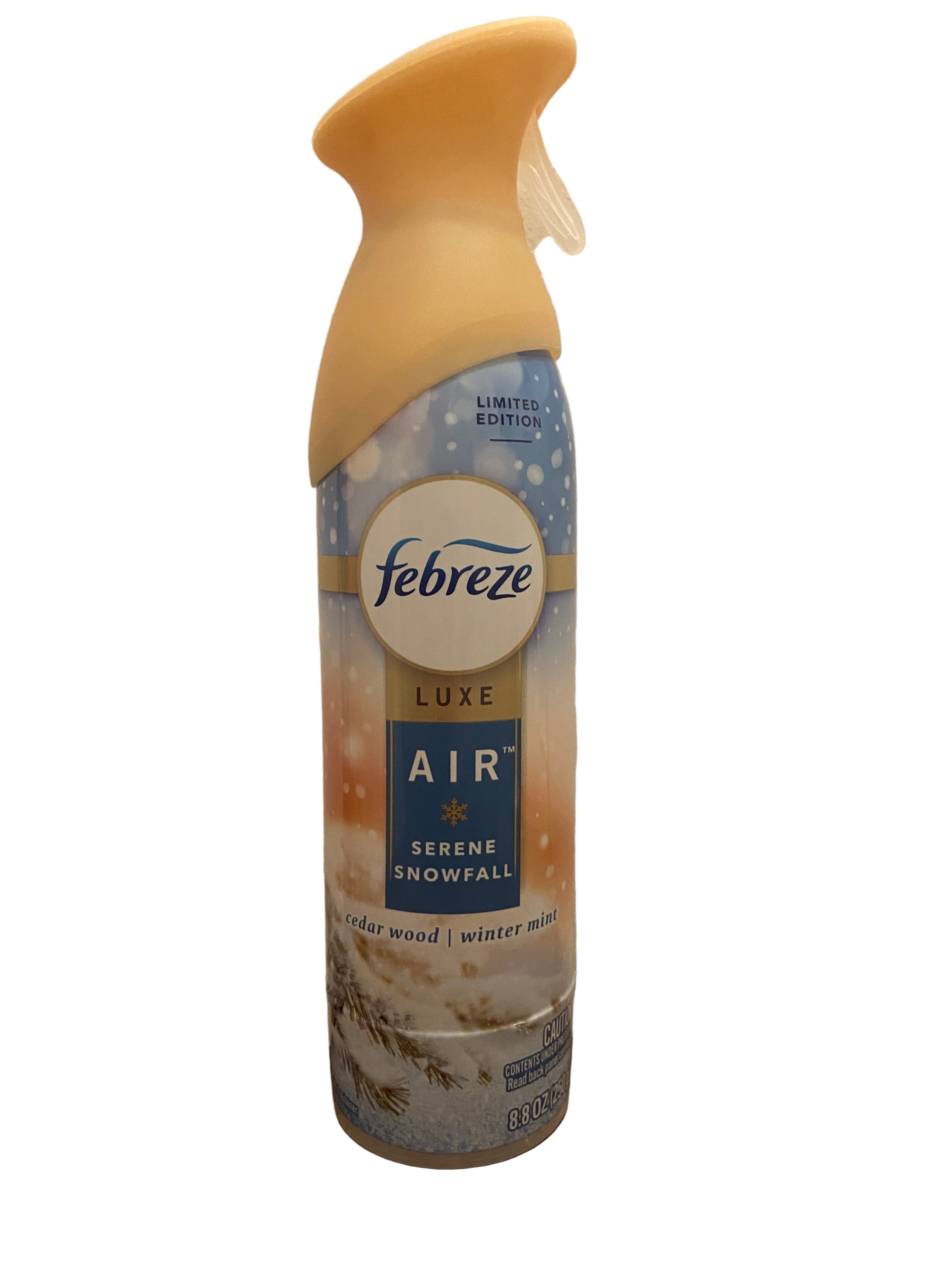 Febreze serene snowfall air freshener