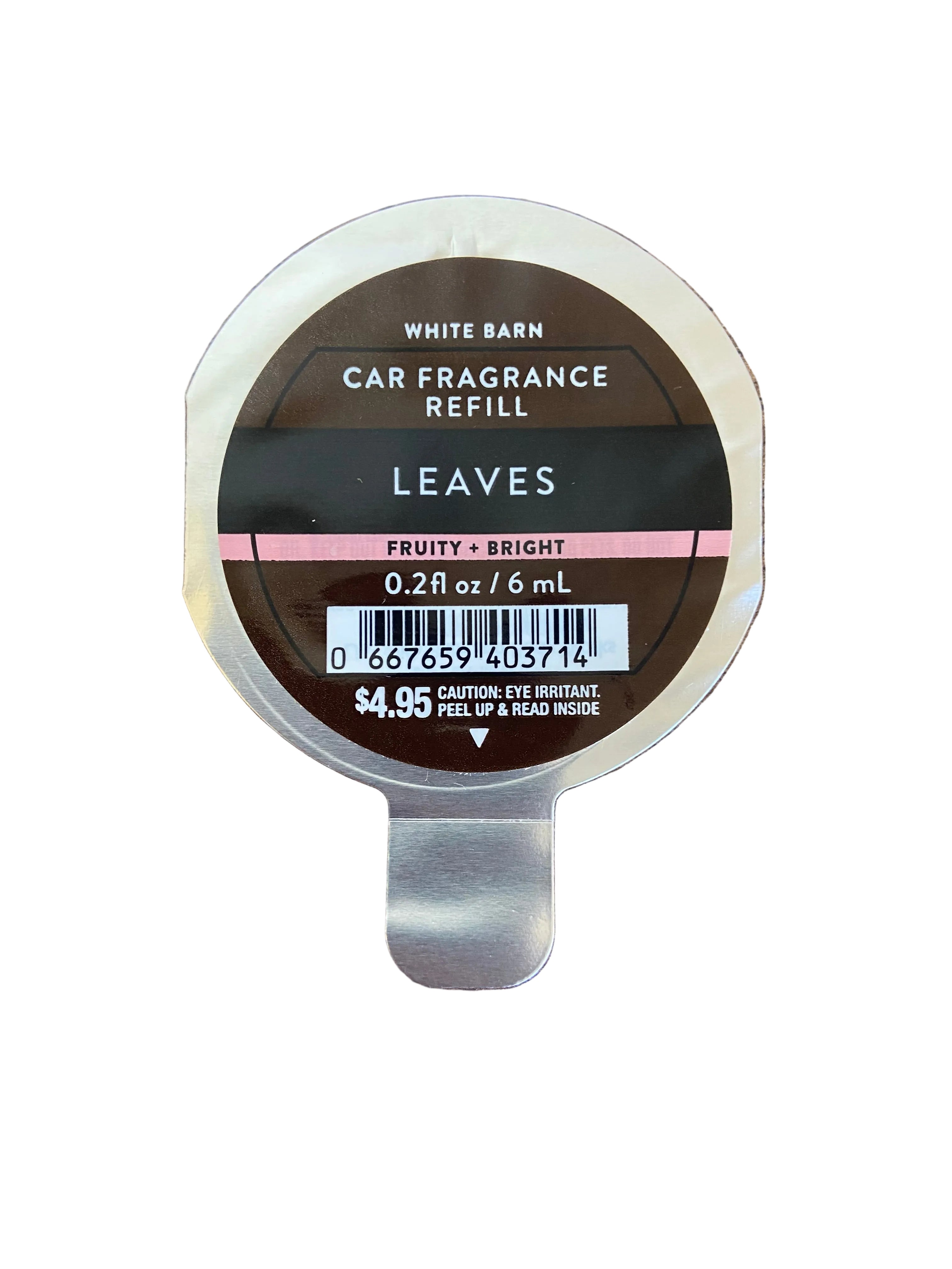 Bath & body works leaves car fragrance refill