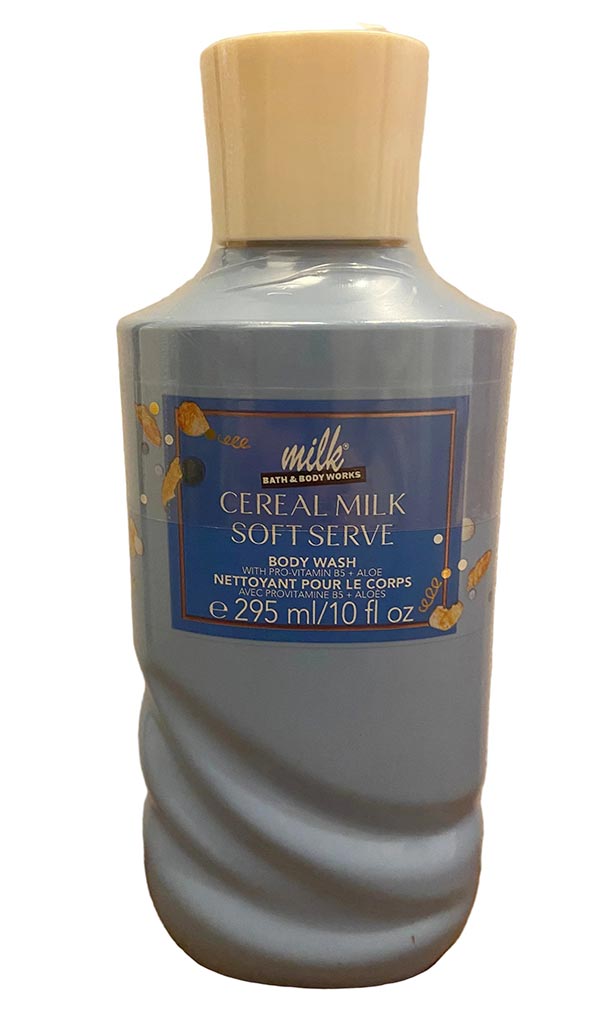 Bath & body works milk bar cereal milk soft serve body wash