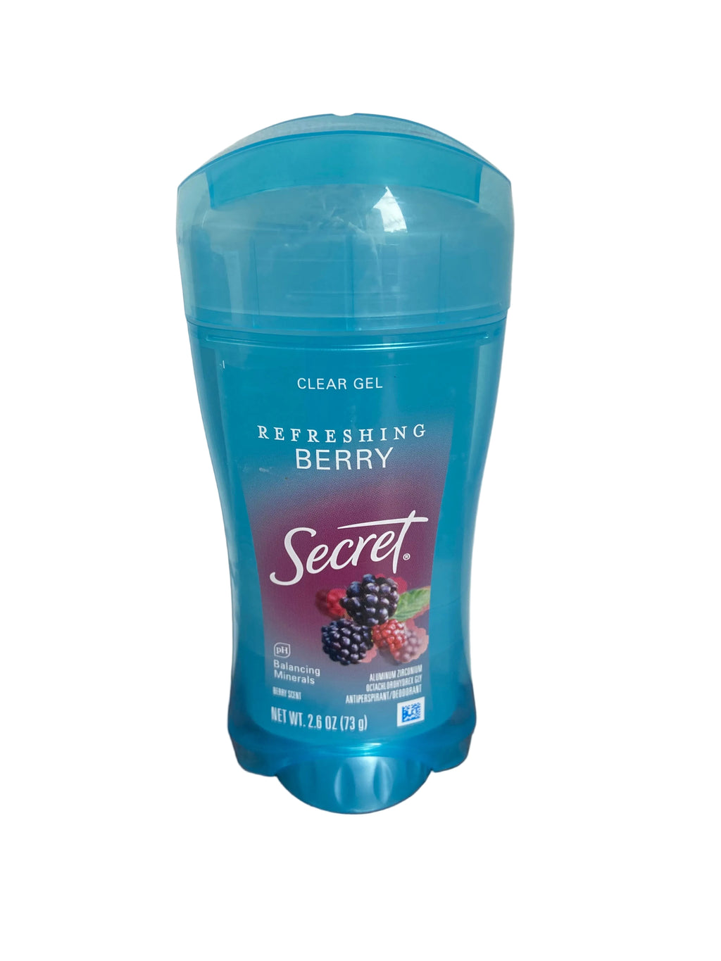 Secret clear gel deodorant refreshing berry