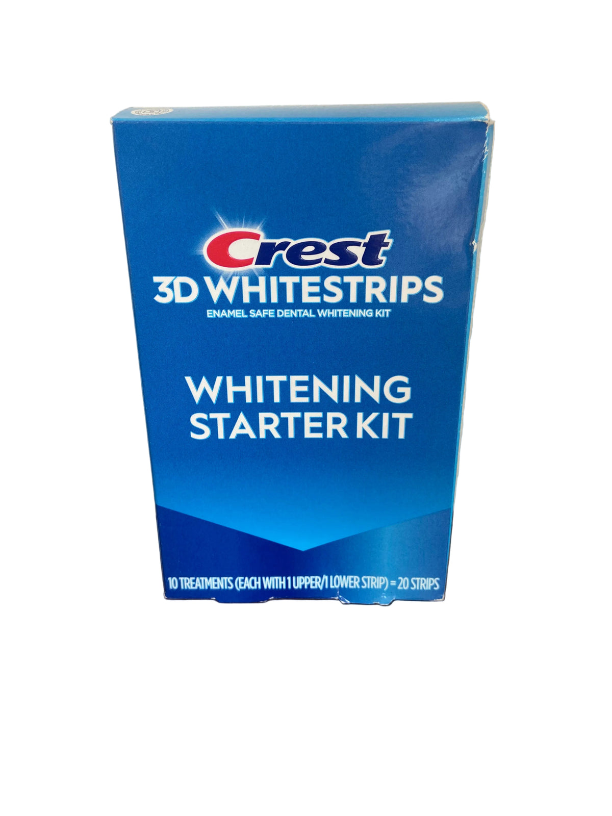 Crest whitening starter kit strips