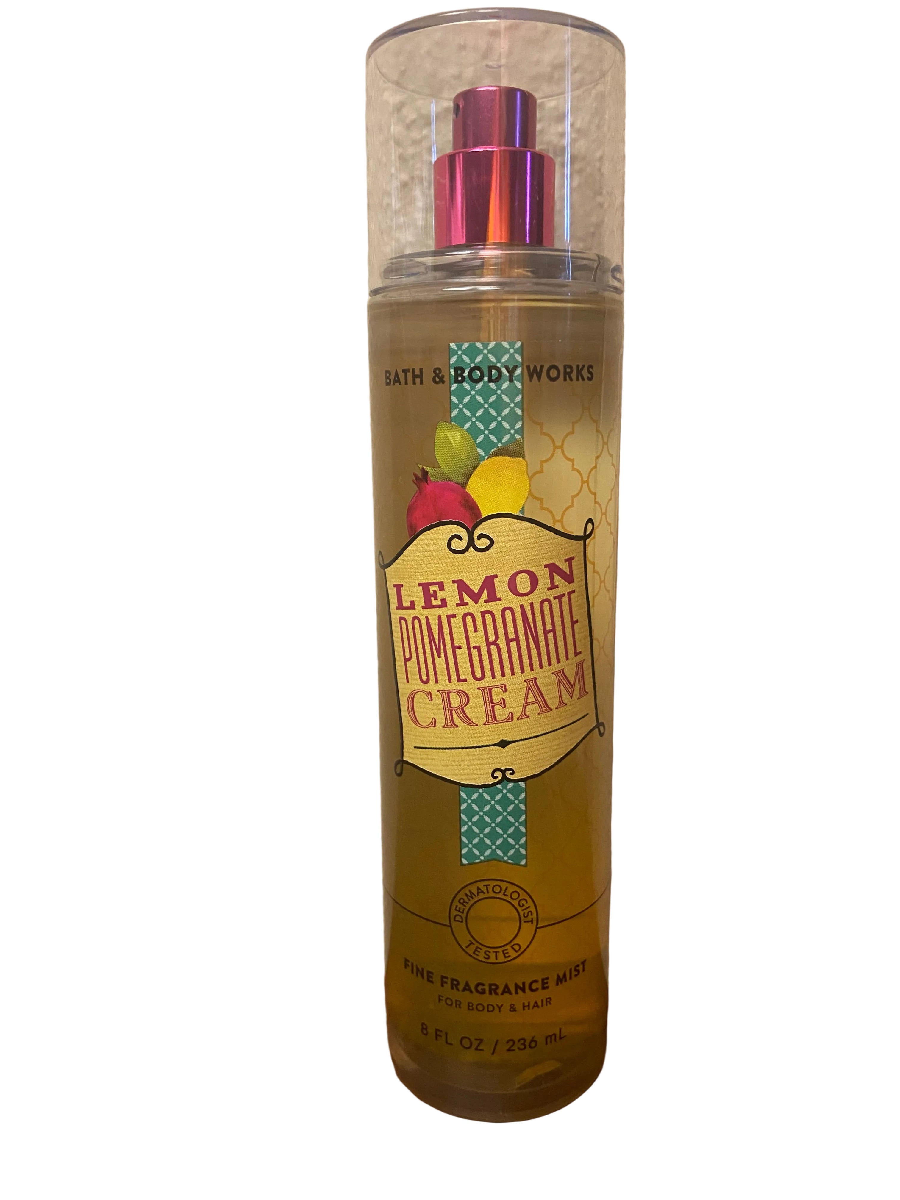 Bath & Body Works Lemon Pomegranate cream body mist